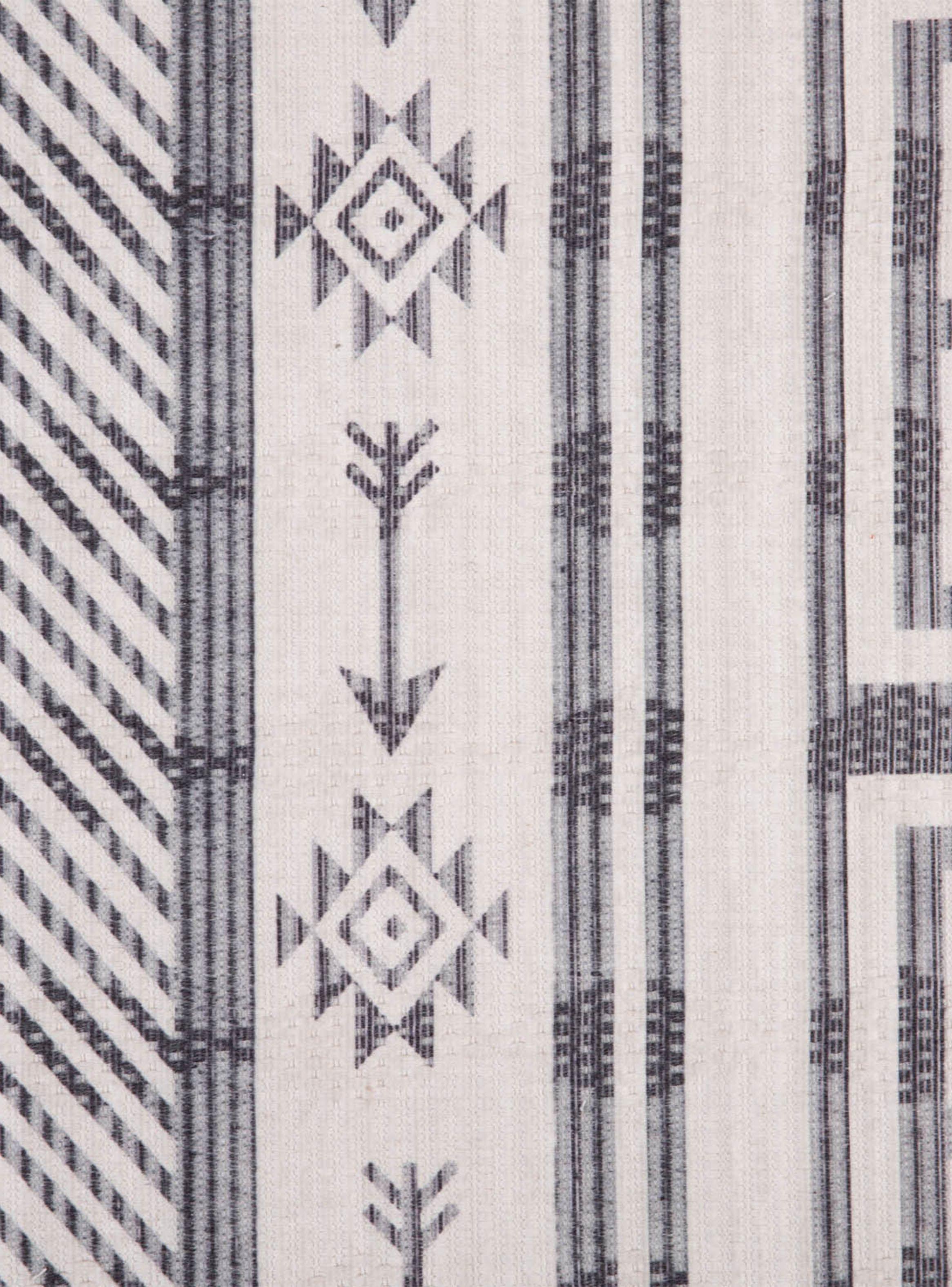 Alfombra Kelim Negro 200 x 300 cm-2
