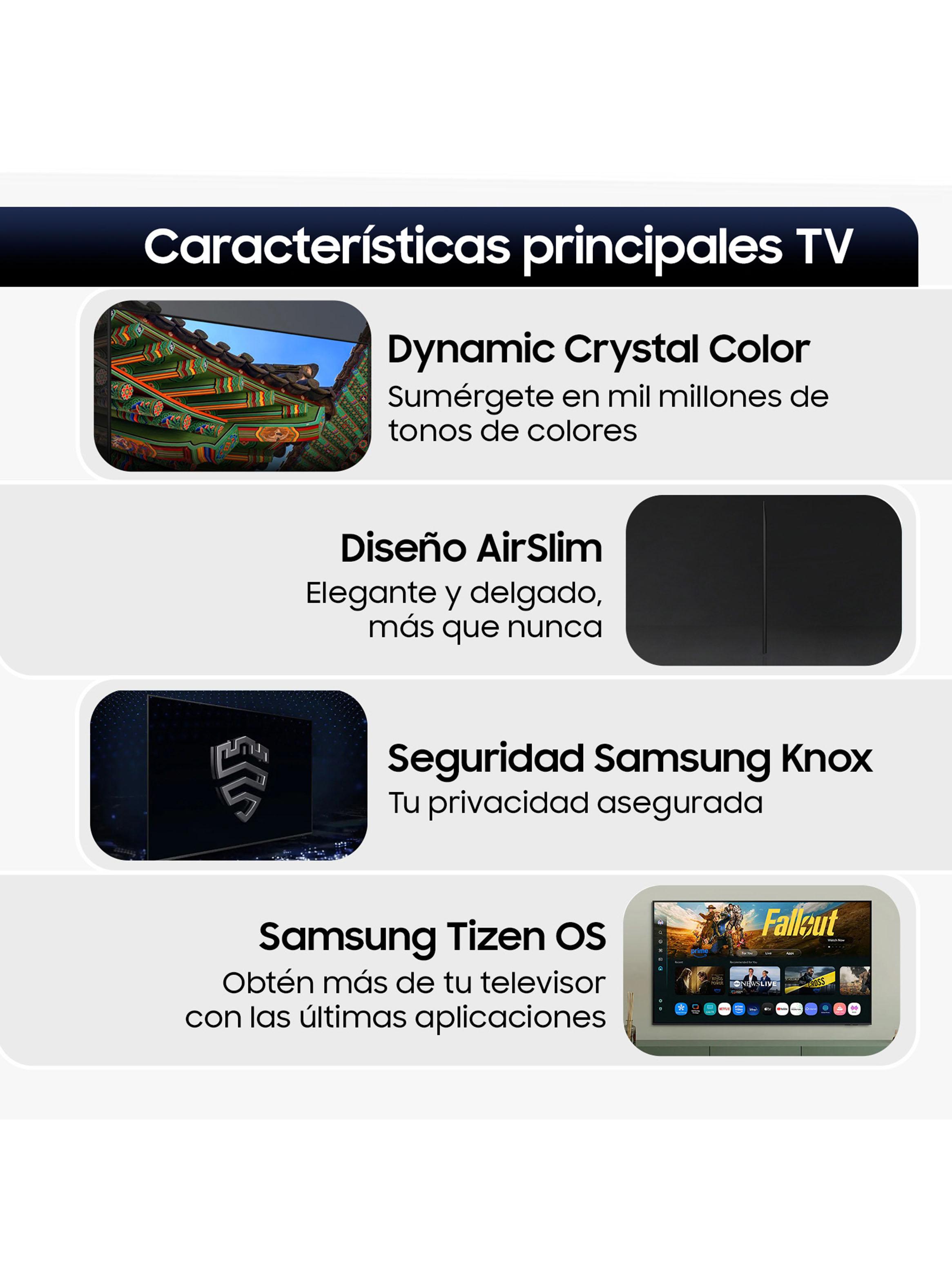 LED 65" DU8000 4K Crystal UHD Smart TV 2024-3