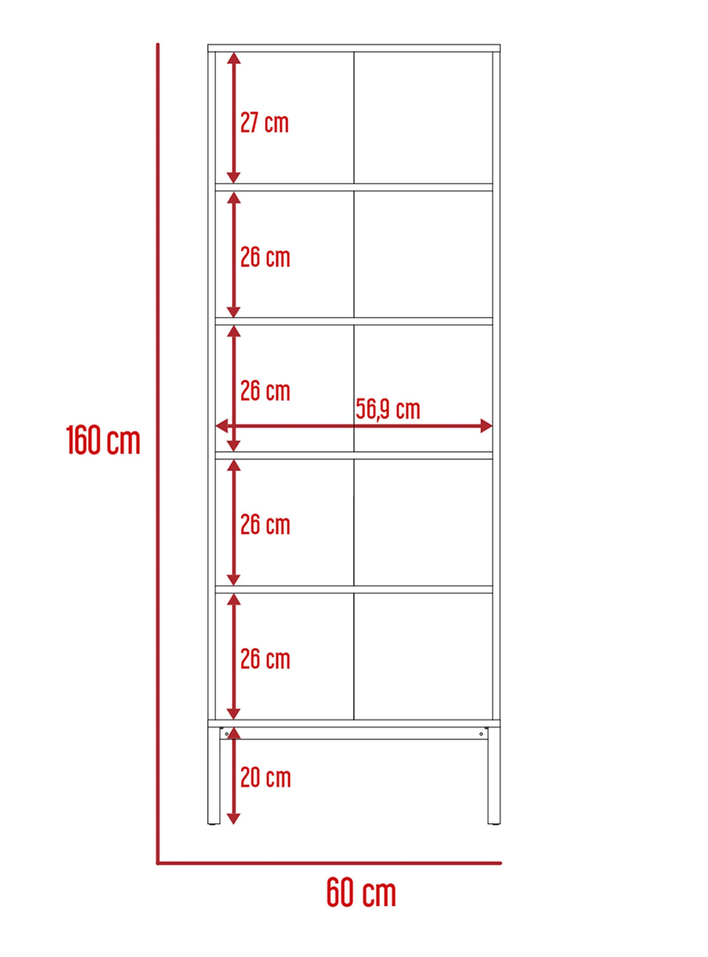 Biblioteca Soho Bellota 160 cm-1