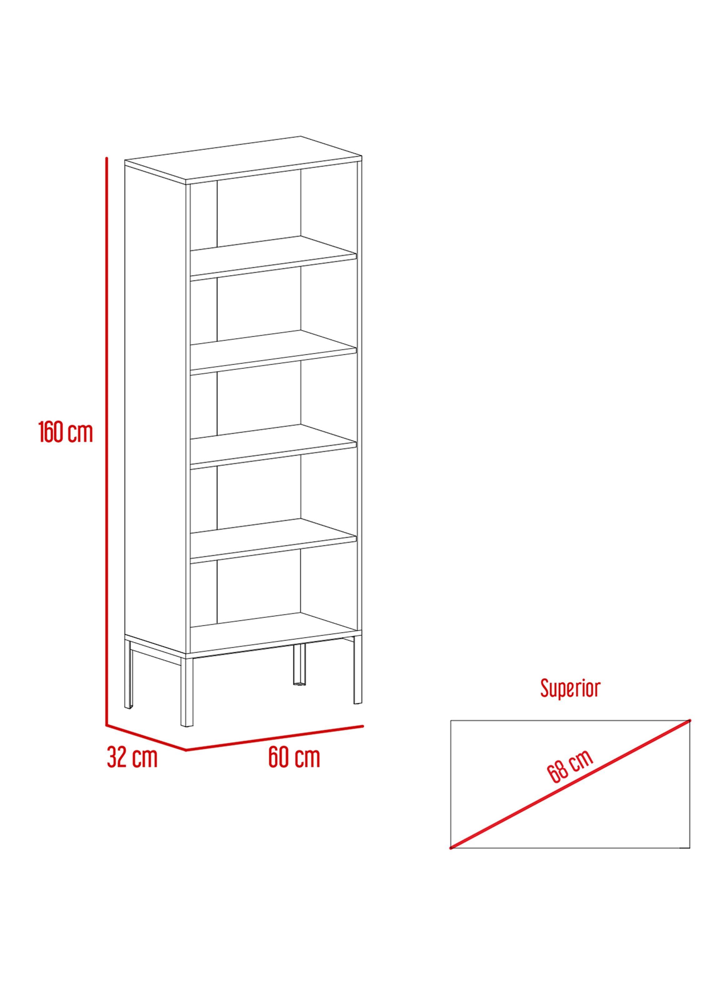 Biblioteca Soho Bellota 160 cm-2