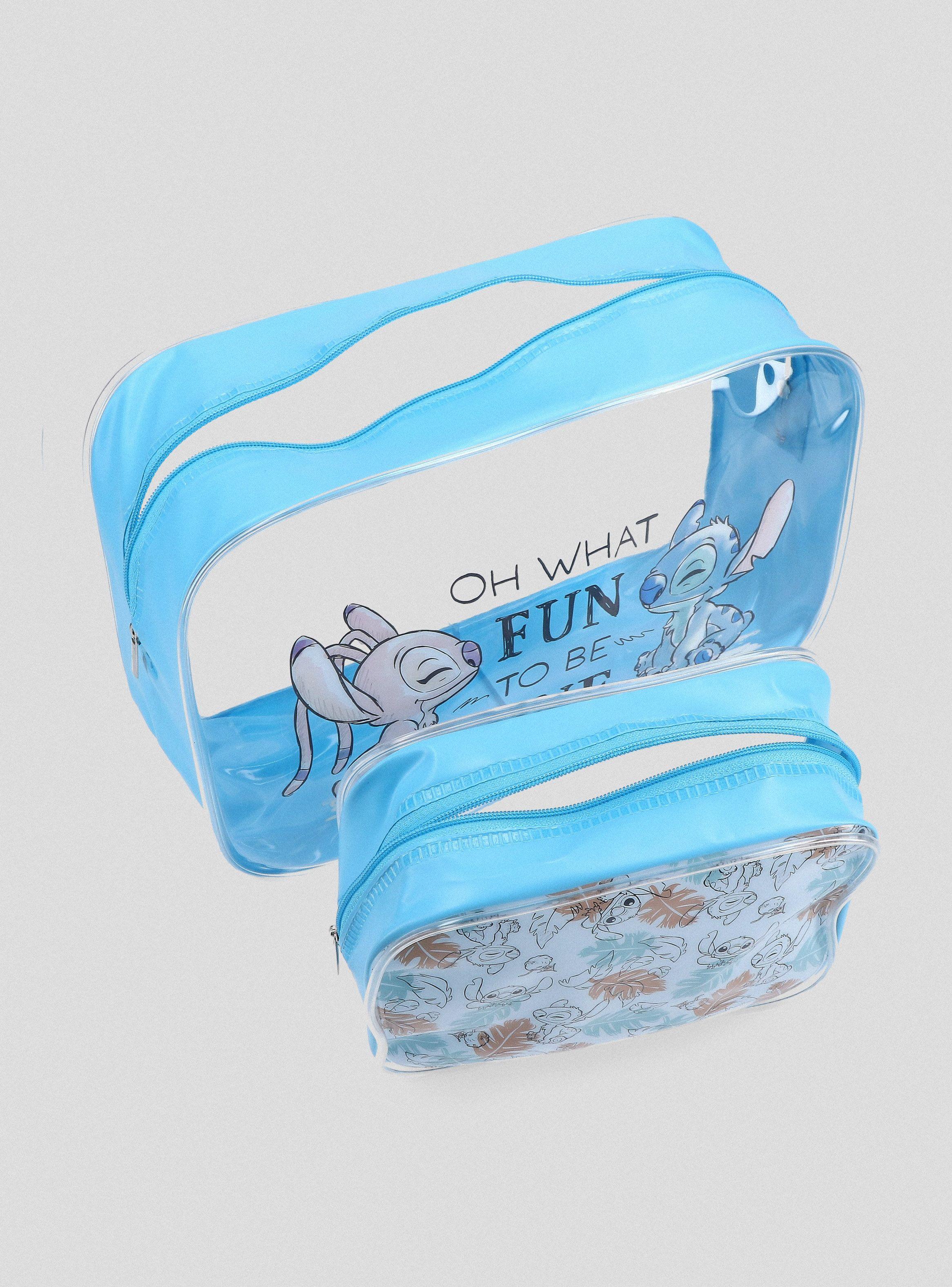 Set de Accesorios 2 Cosmetiqueros Stitch 2 Piezas-2