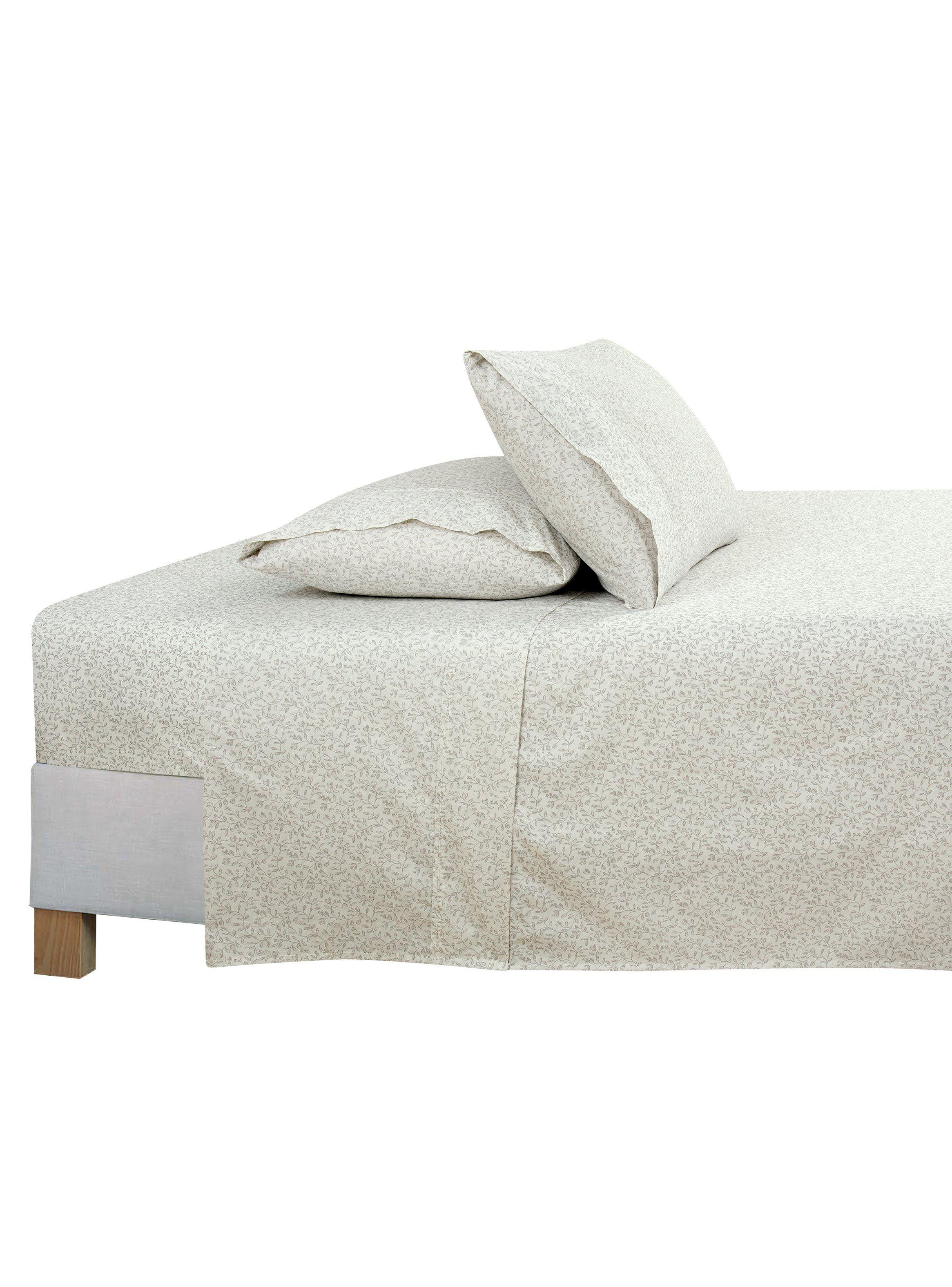 Sábanas King 200 Hilos Estampada Naturales-0