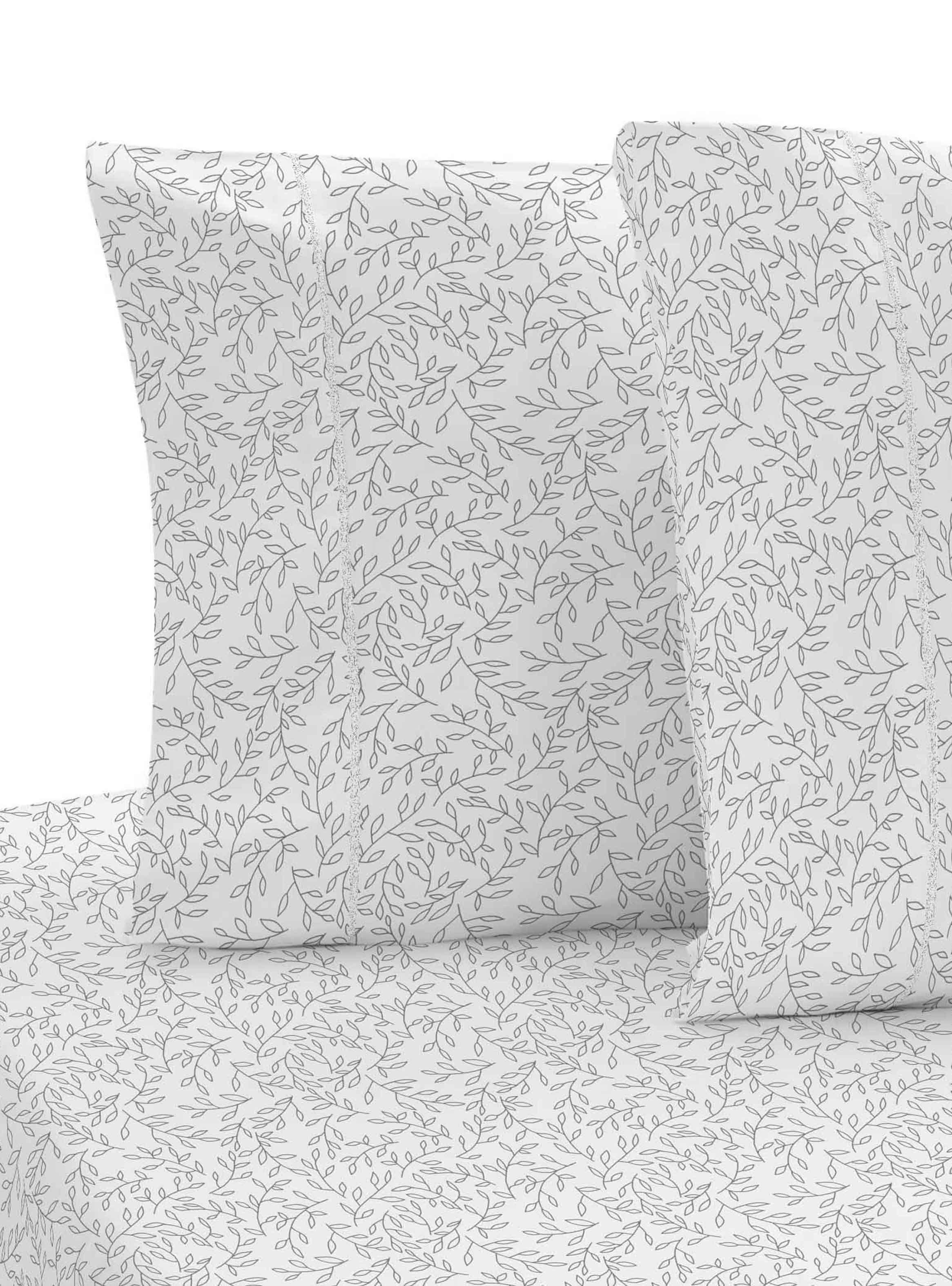 Sábanas King 200 Hilos Estampada Naturales-0