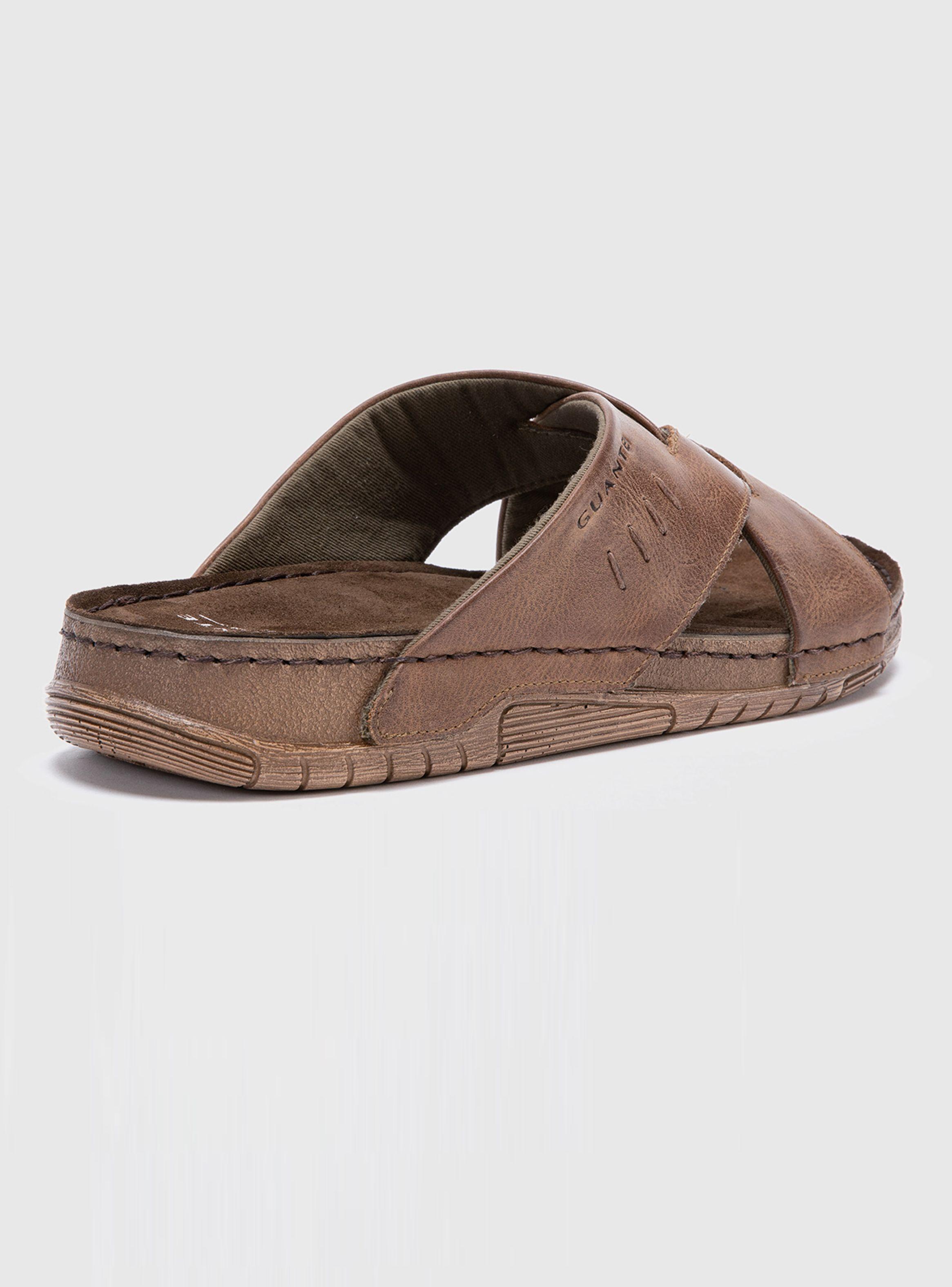 Sandalia Cuero Bondi 35359 Hombre-2