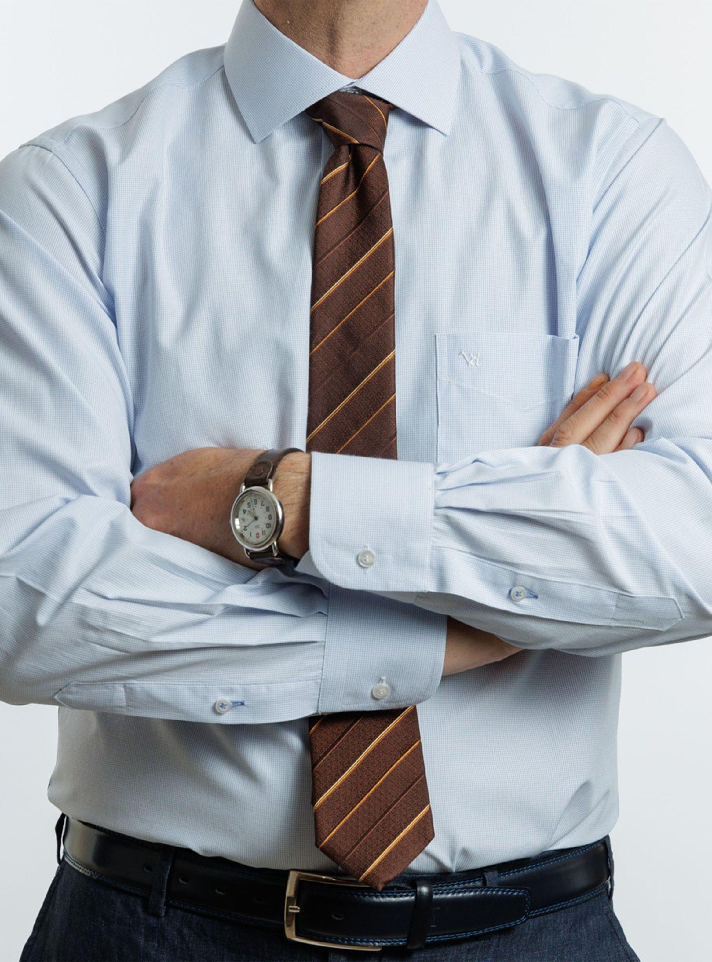 Camisa Formal Regular Fit Fantasía de Vandine
