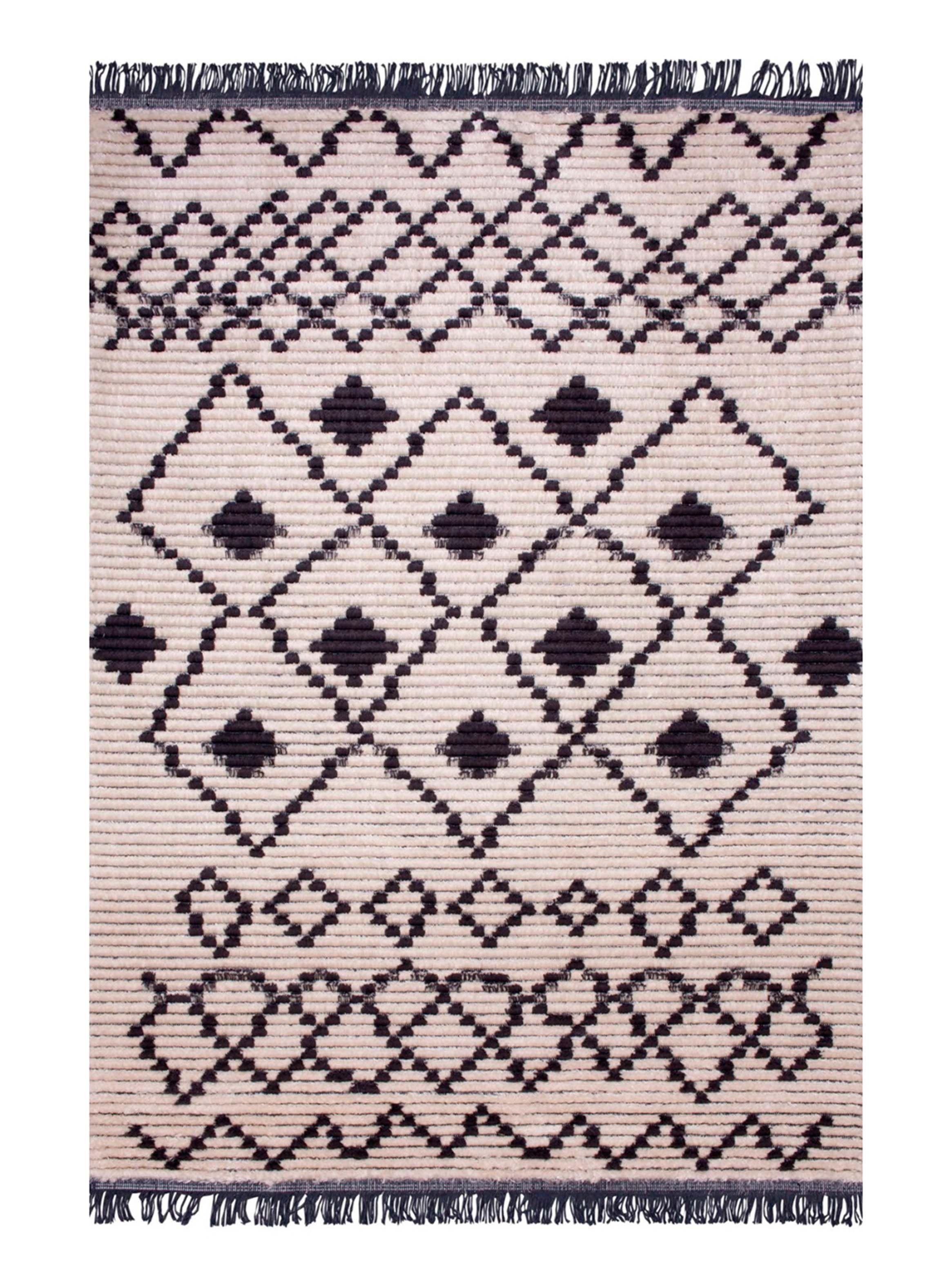 Alfombra Mystiq Beige 200 x 290 cm Rombos-0