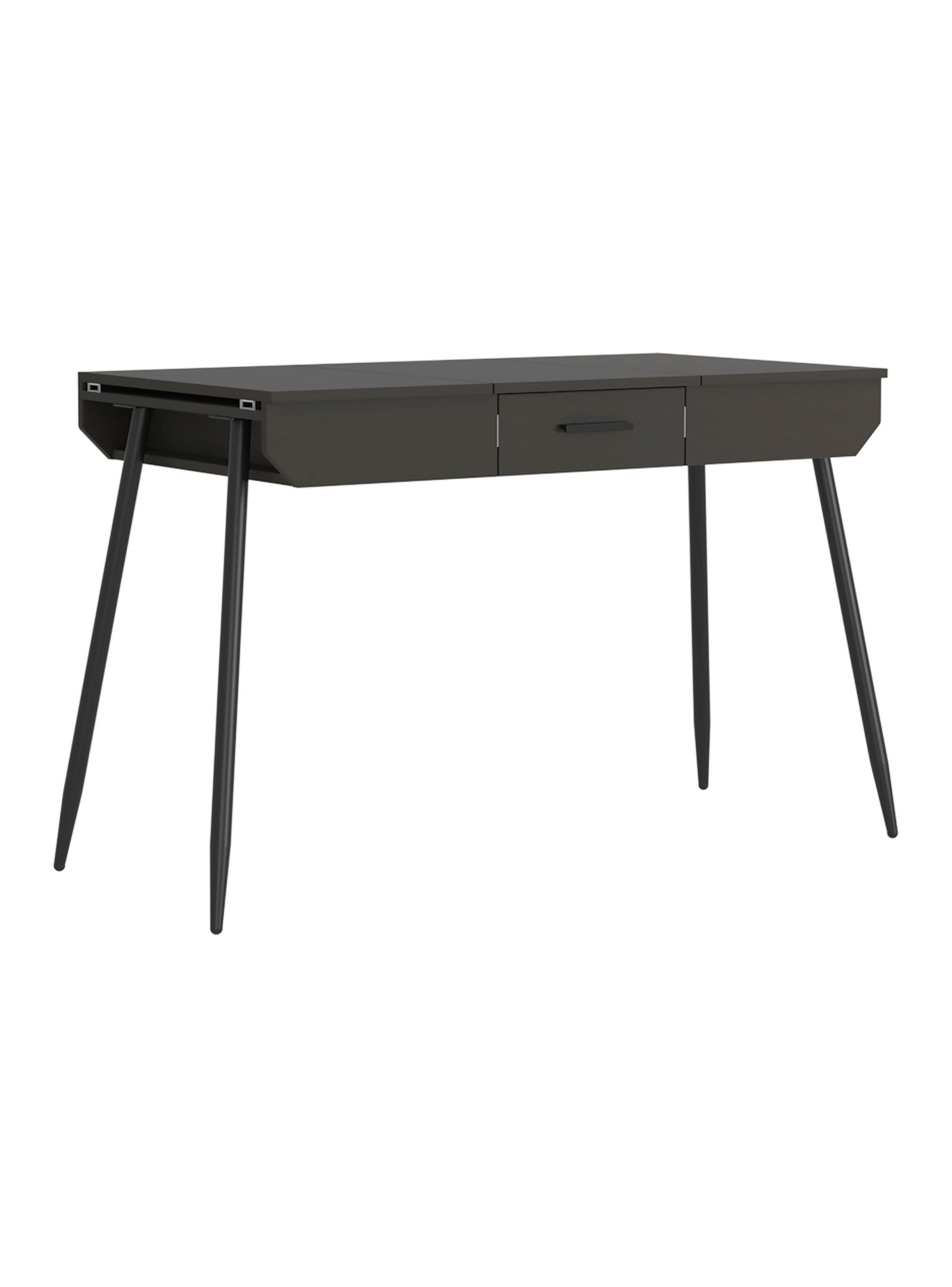 Escritorio Office Conect 120 Funcional Wengue-3