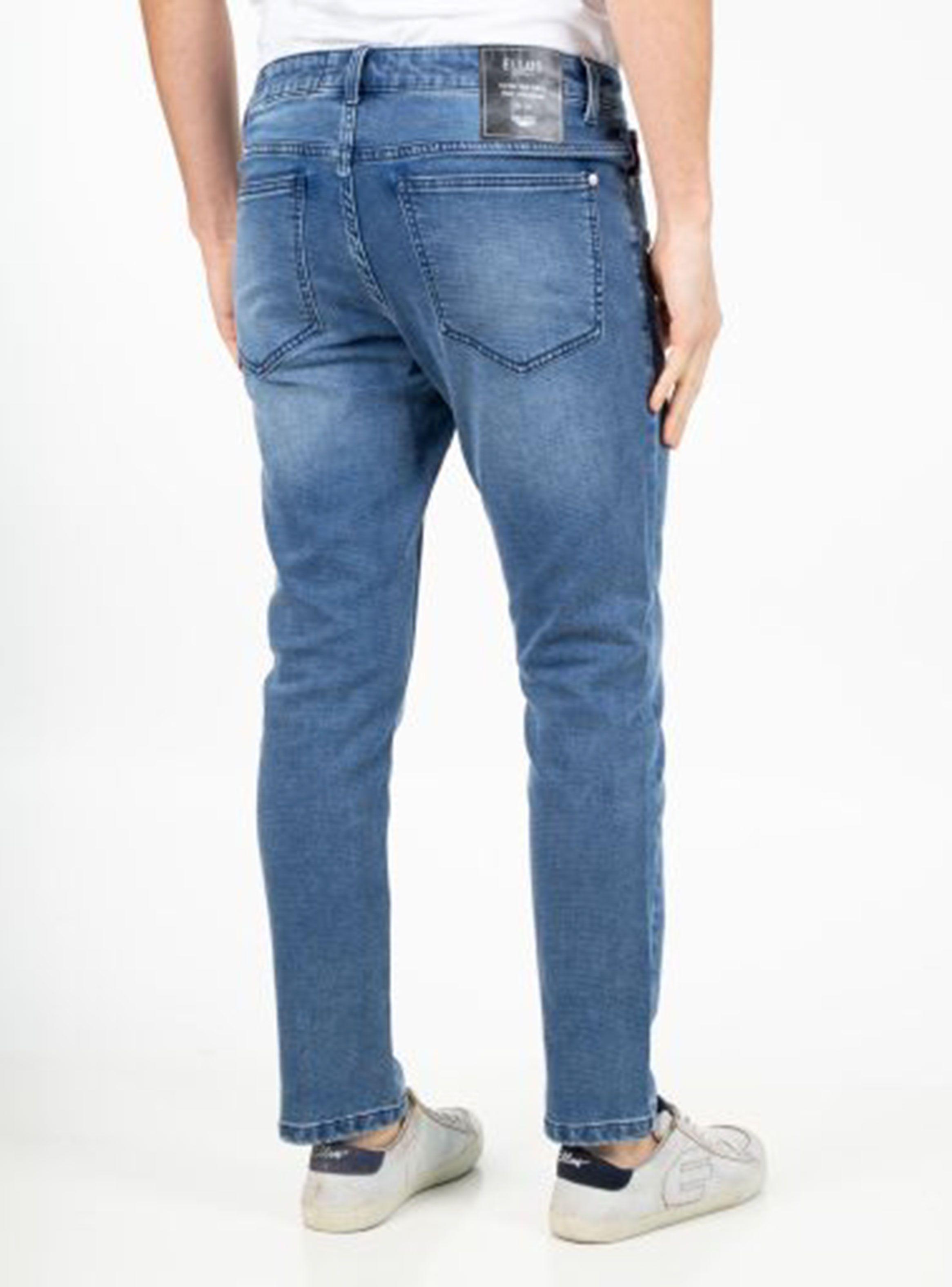 Jeans Slim Tiro Medio Med-1