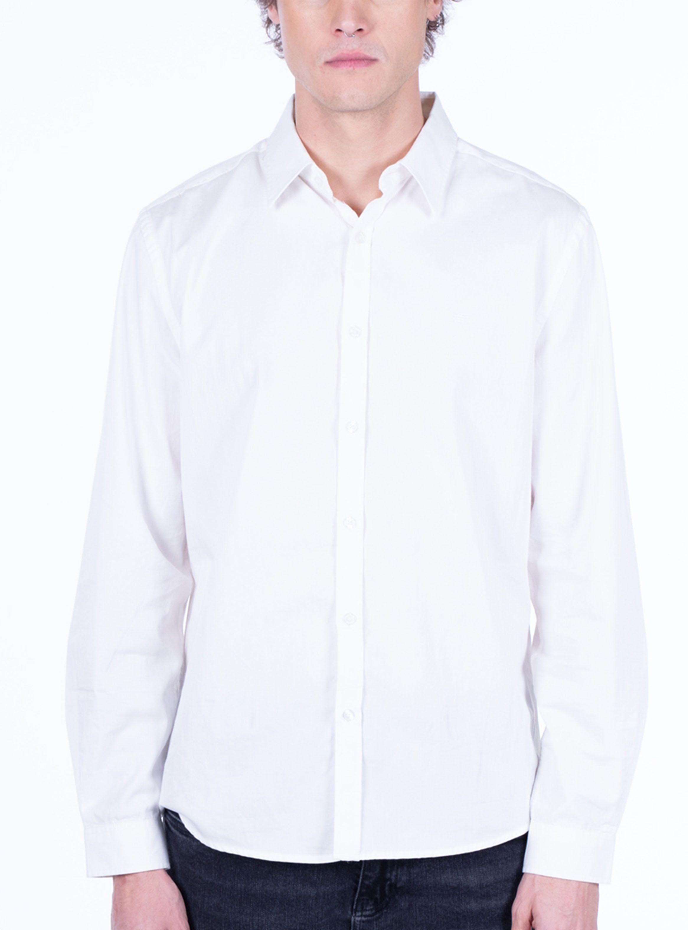 Camisa Manga Larga Solid Color Dye-0