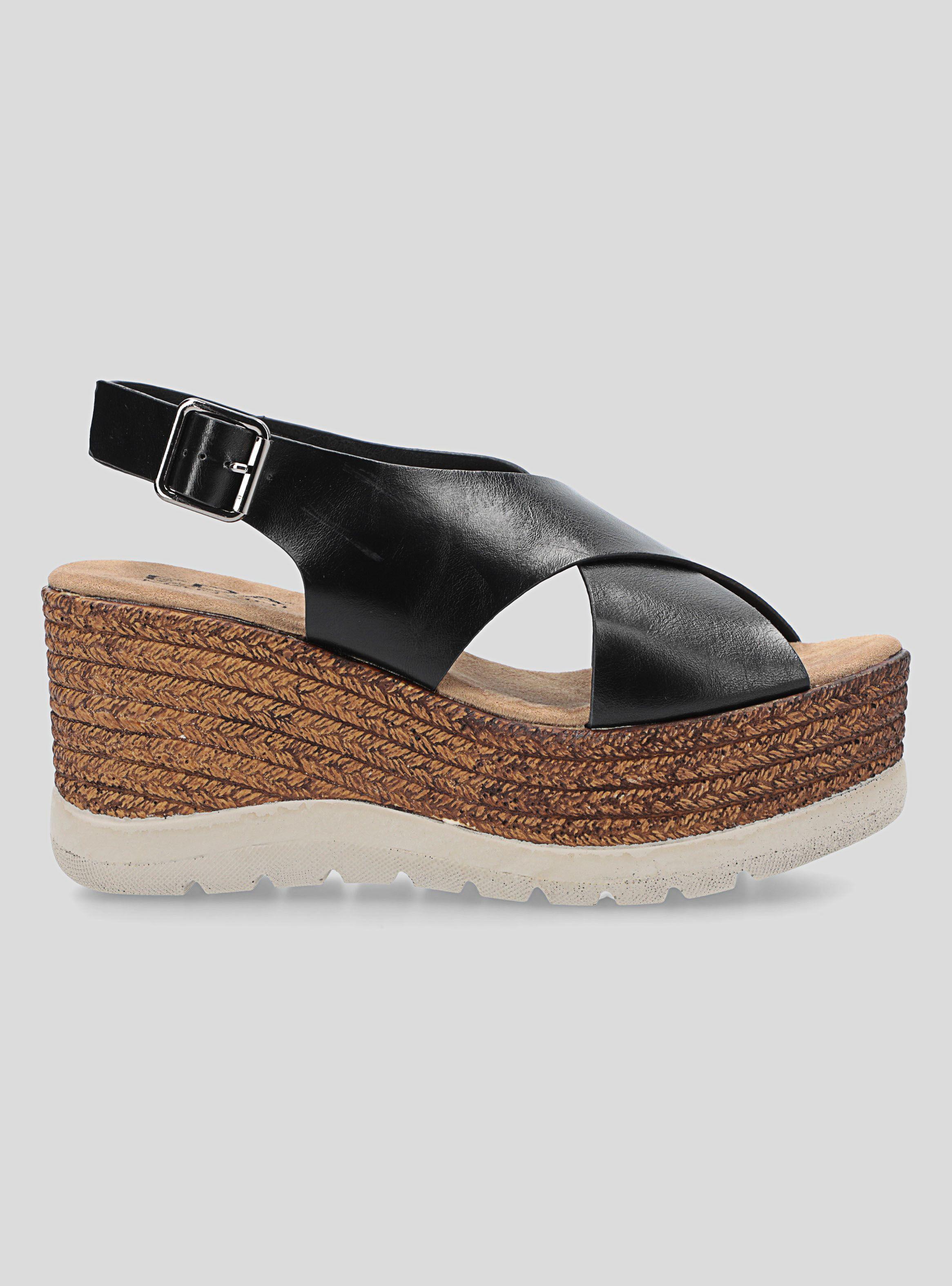 Sandalia Fari Negra Mujer-0