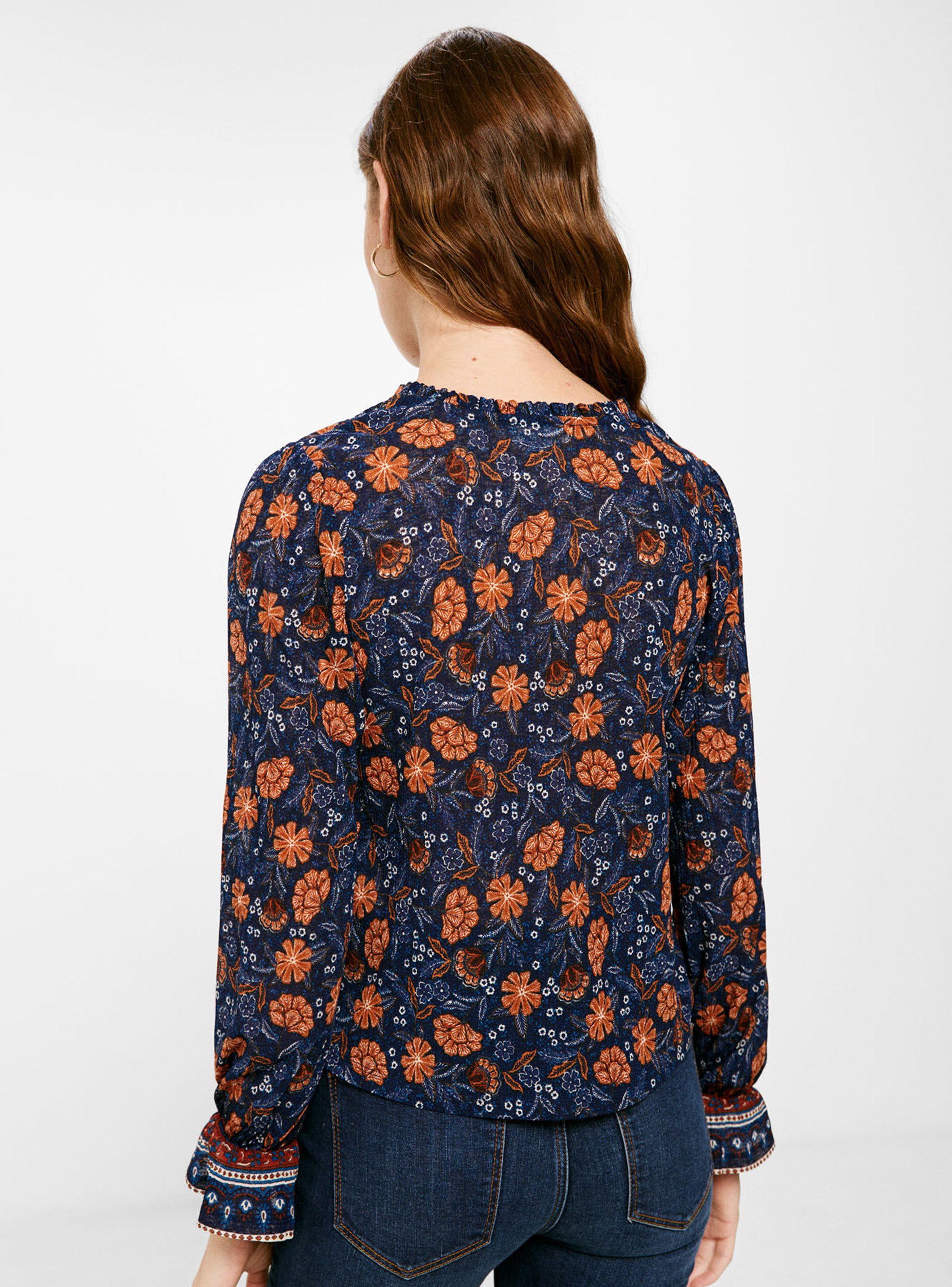 Blusa Flores Cenefas-1