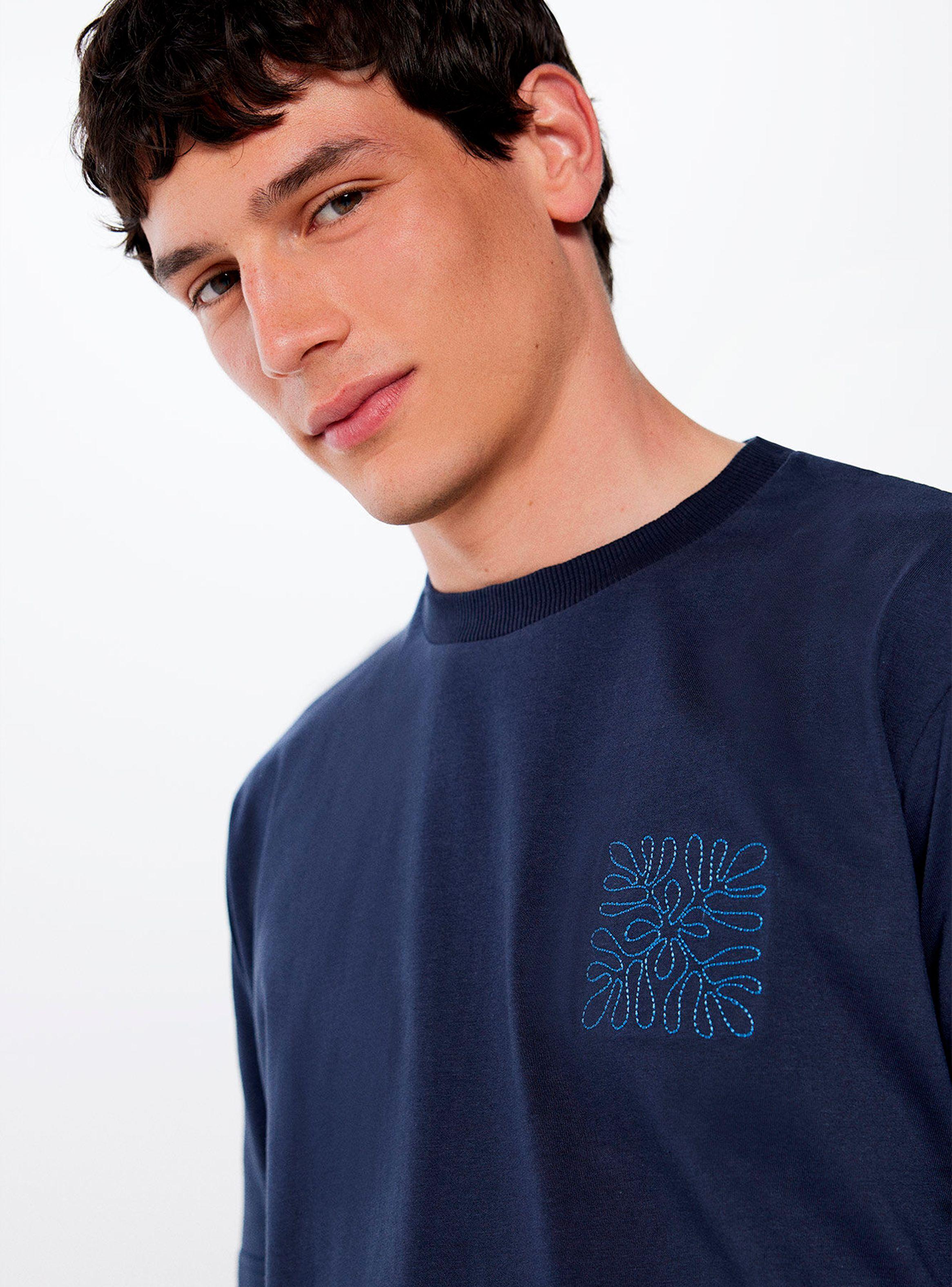 Polera Bordado Vegetal-2