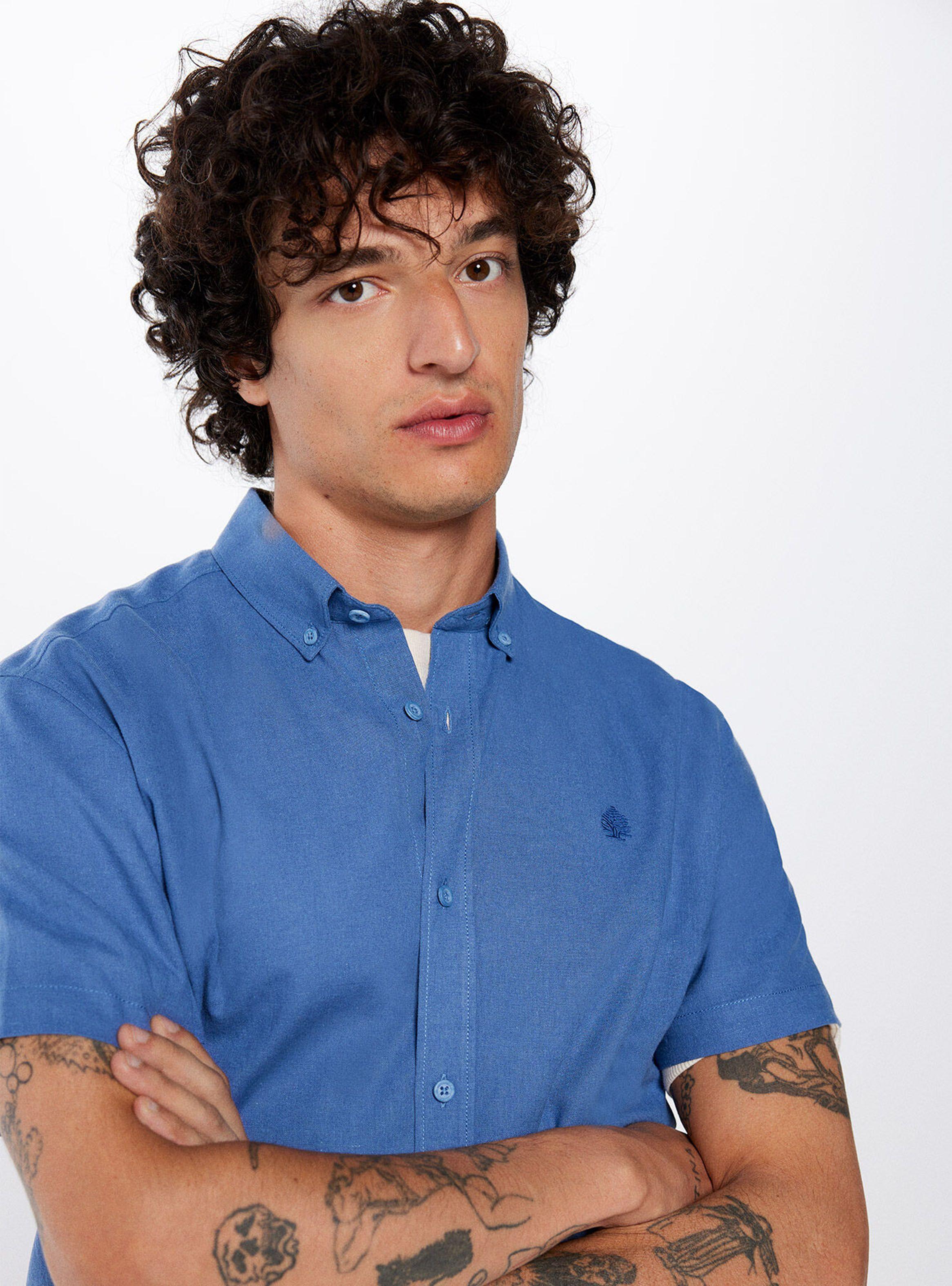 Camisa Manga Corta Lino-2