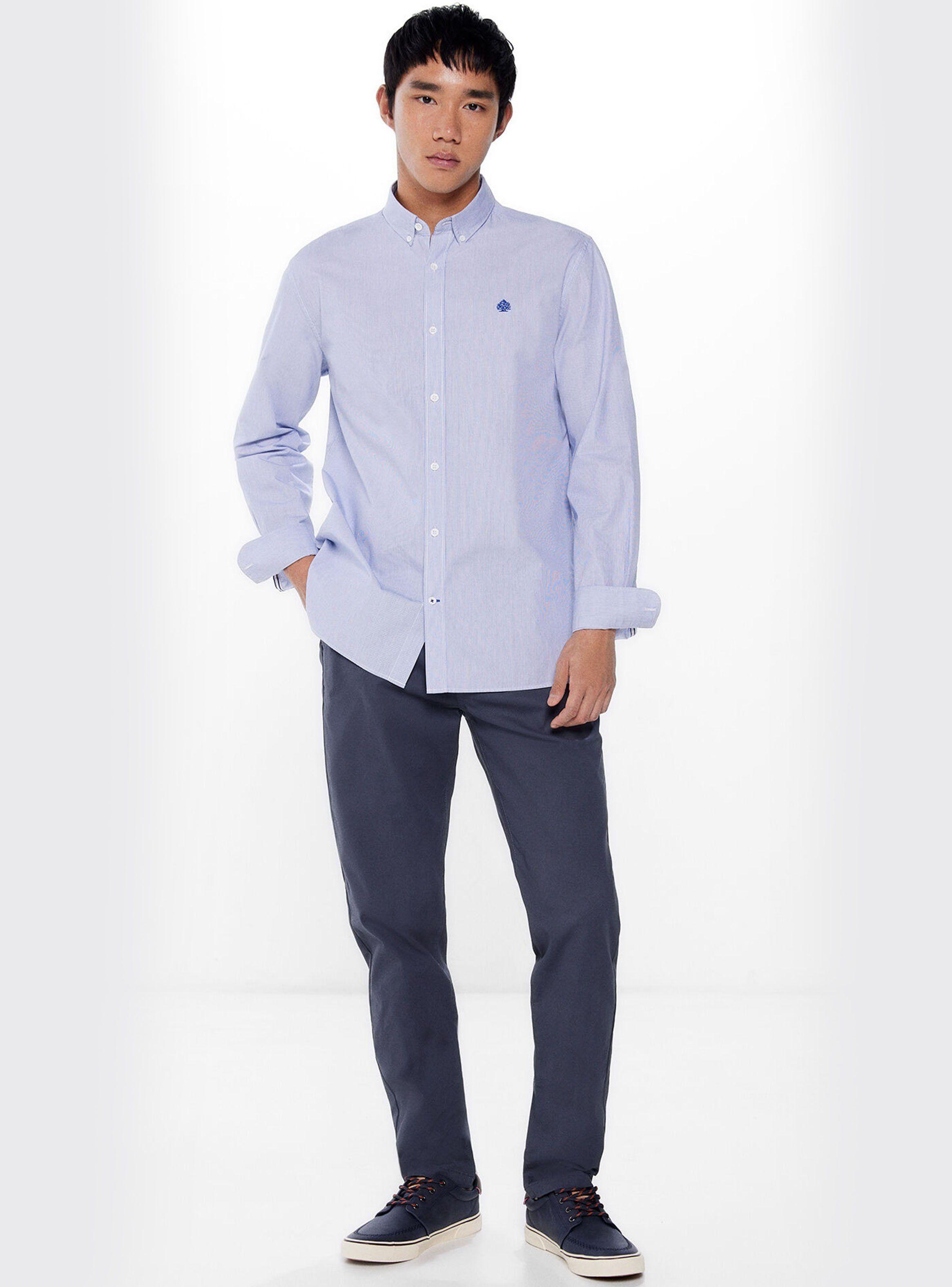 Camisa Polera Rayas Lavada-3