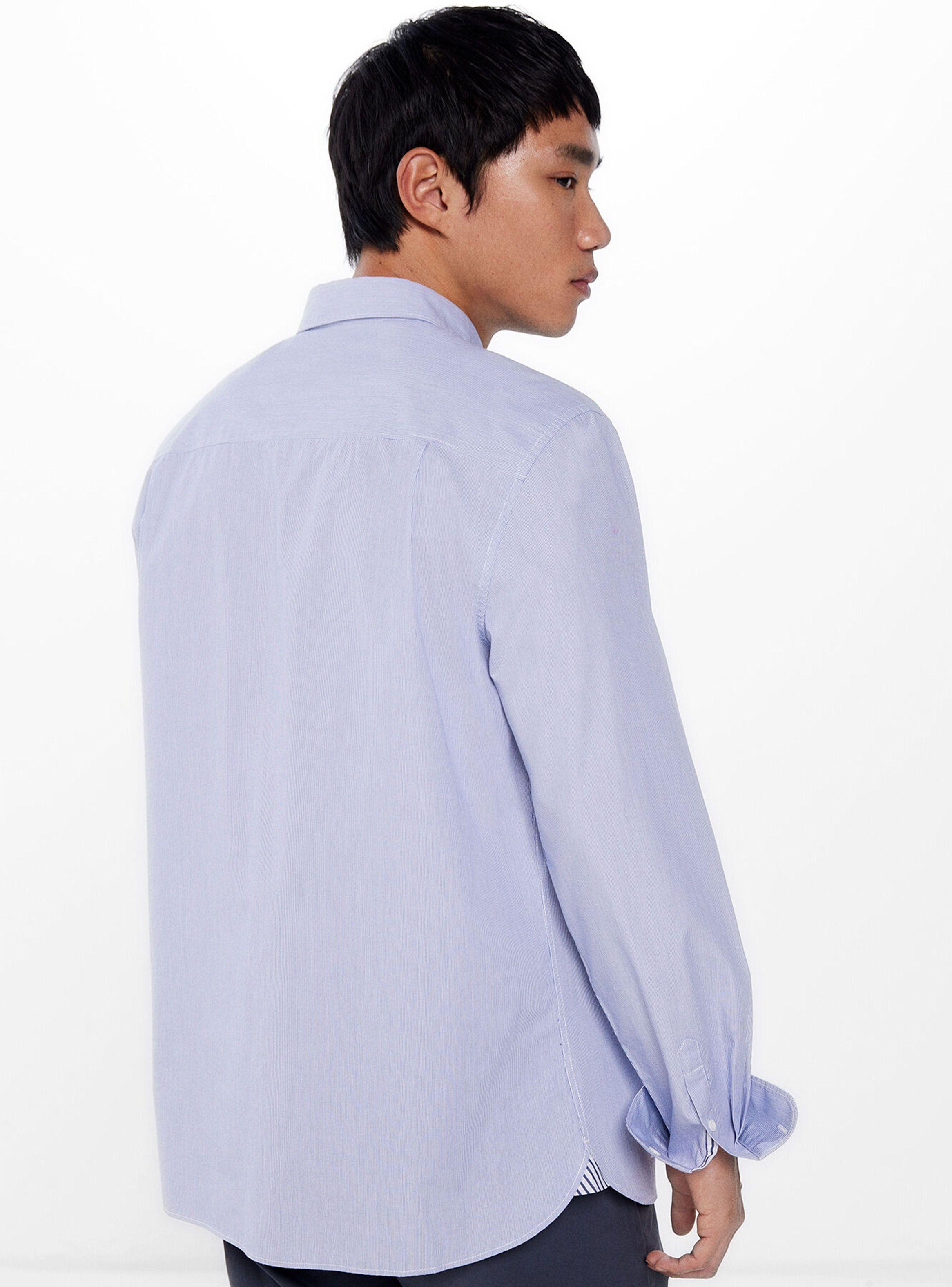 Camisa Polera Rayas Lavada-1