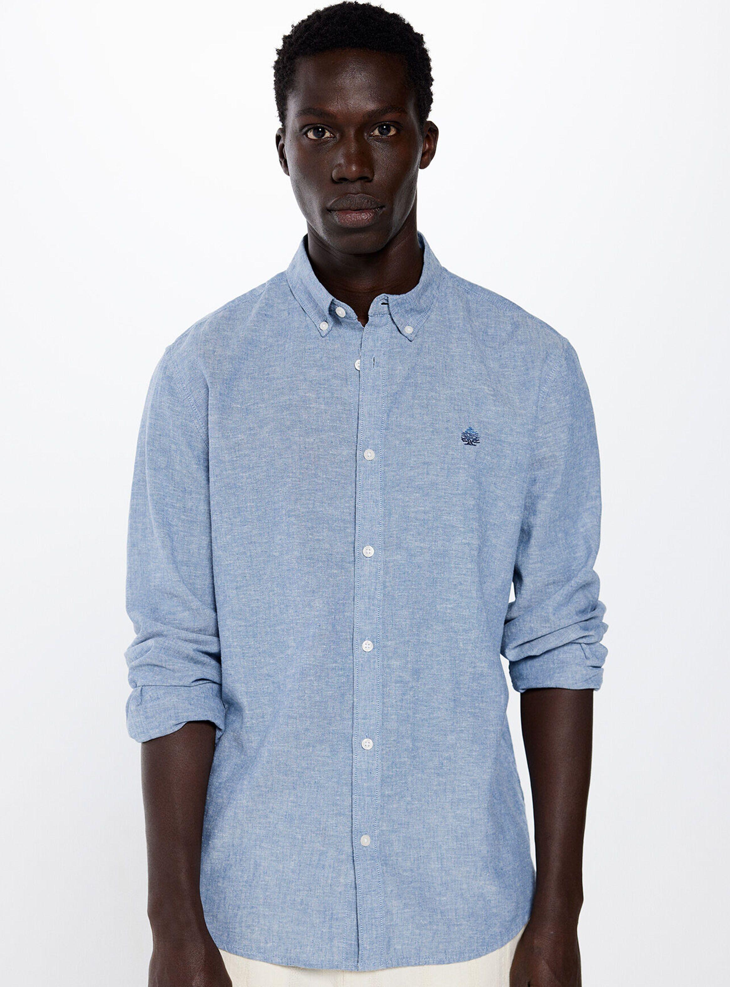 Camisa Lino Claro-0