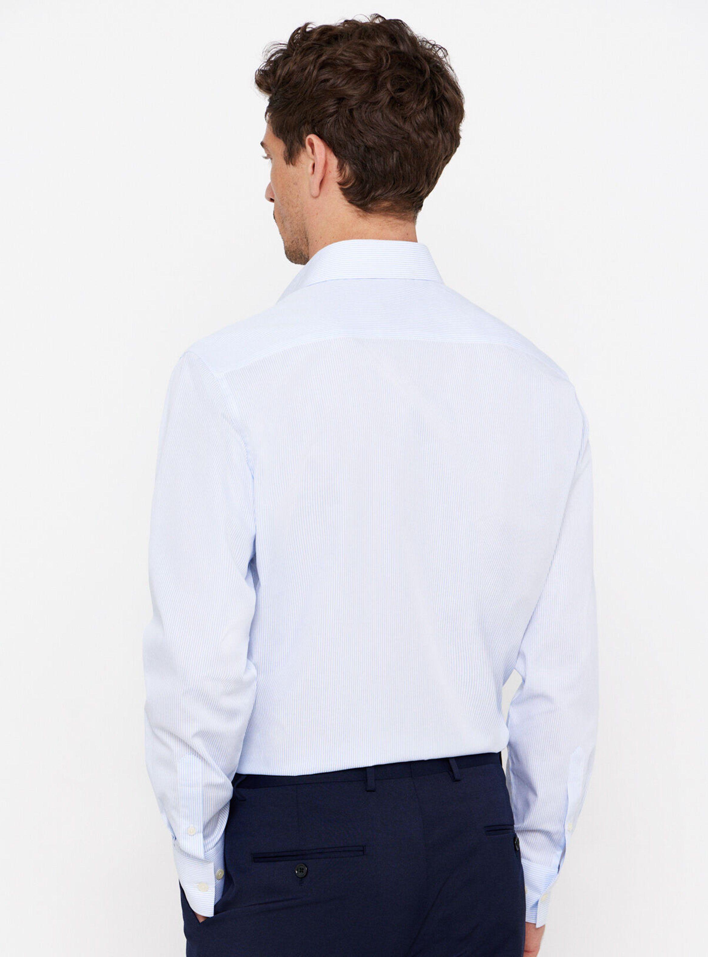 Camisa Vestir Rayas Fácil Plancha-1