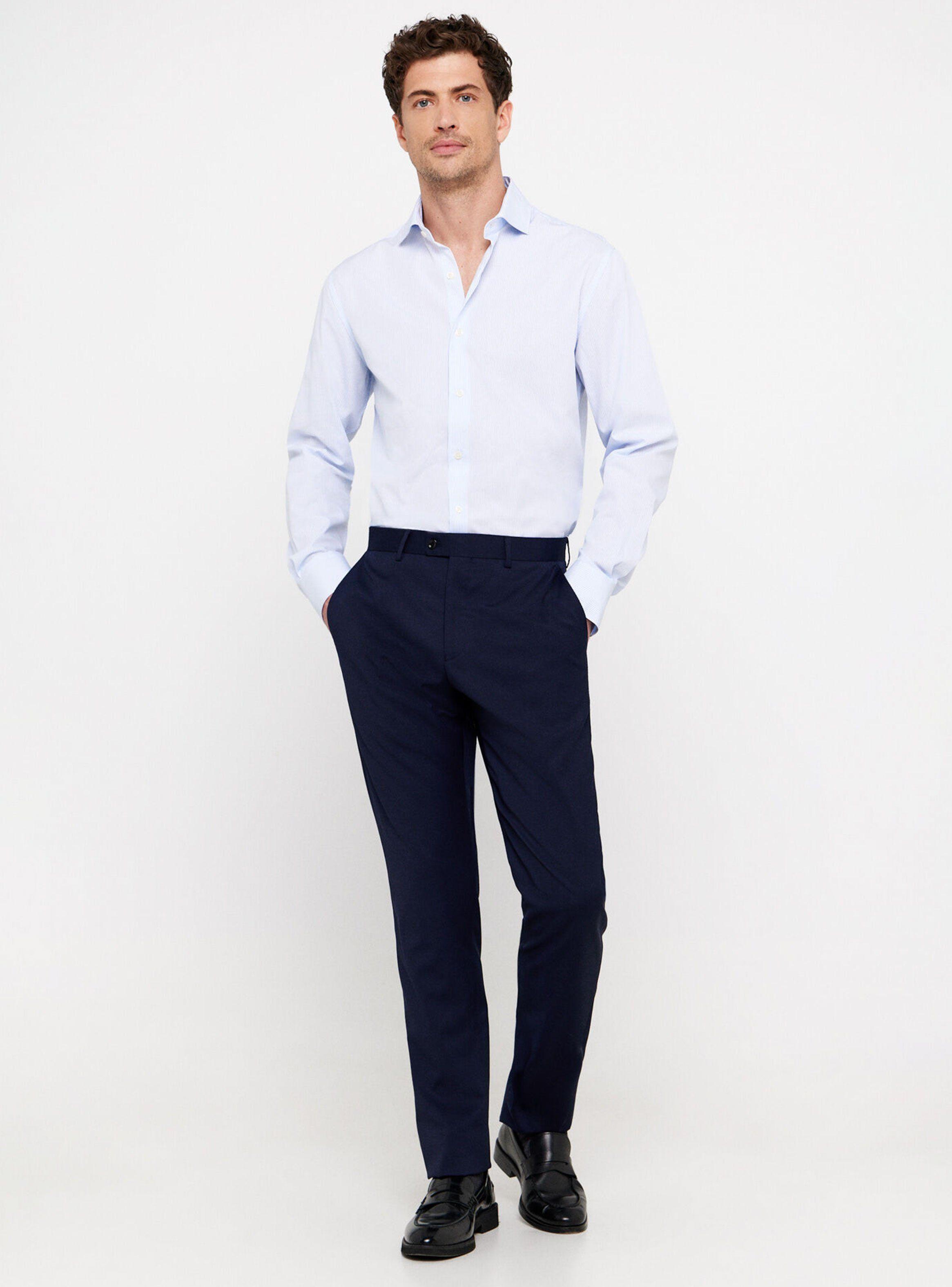 Camisa Vestir Rayas Fácil Plancha-3