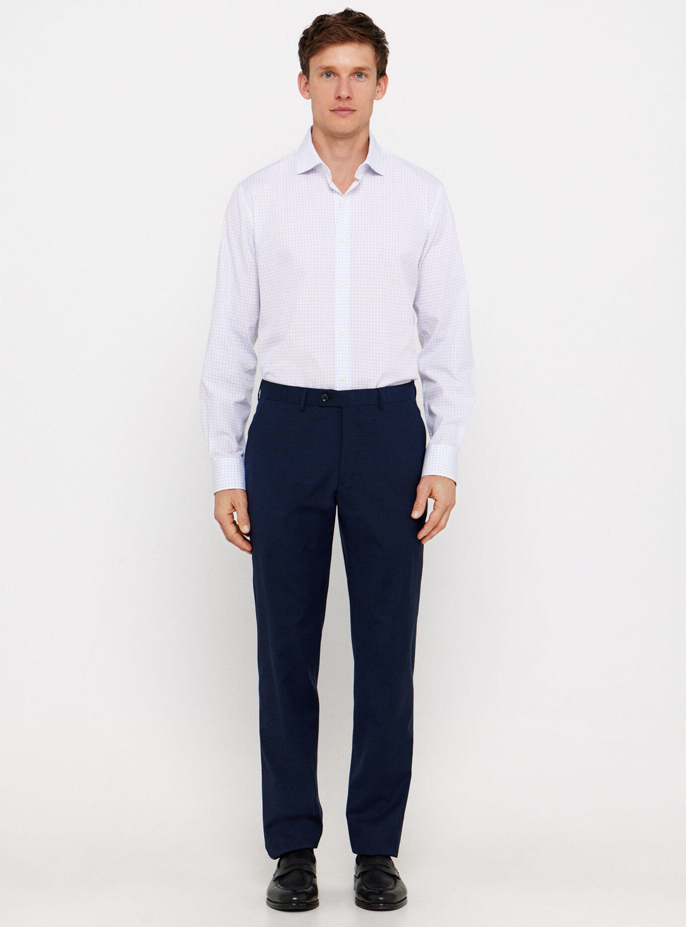 Camisa Vestir Fácil Plancha Cuadros-3