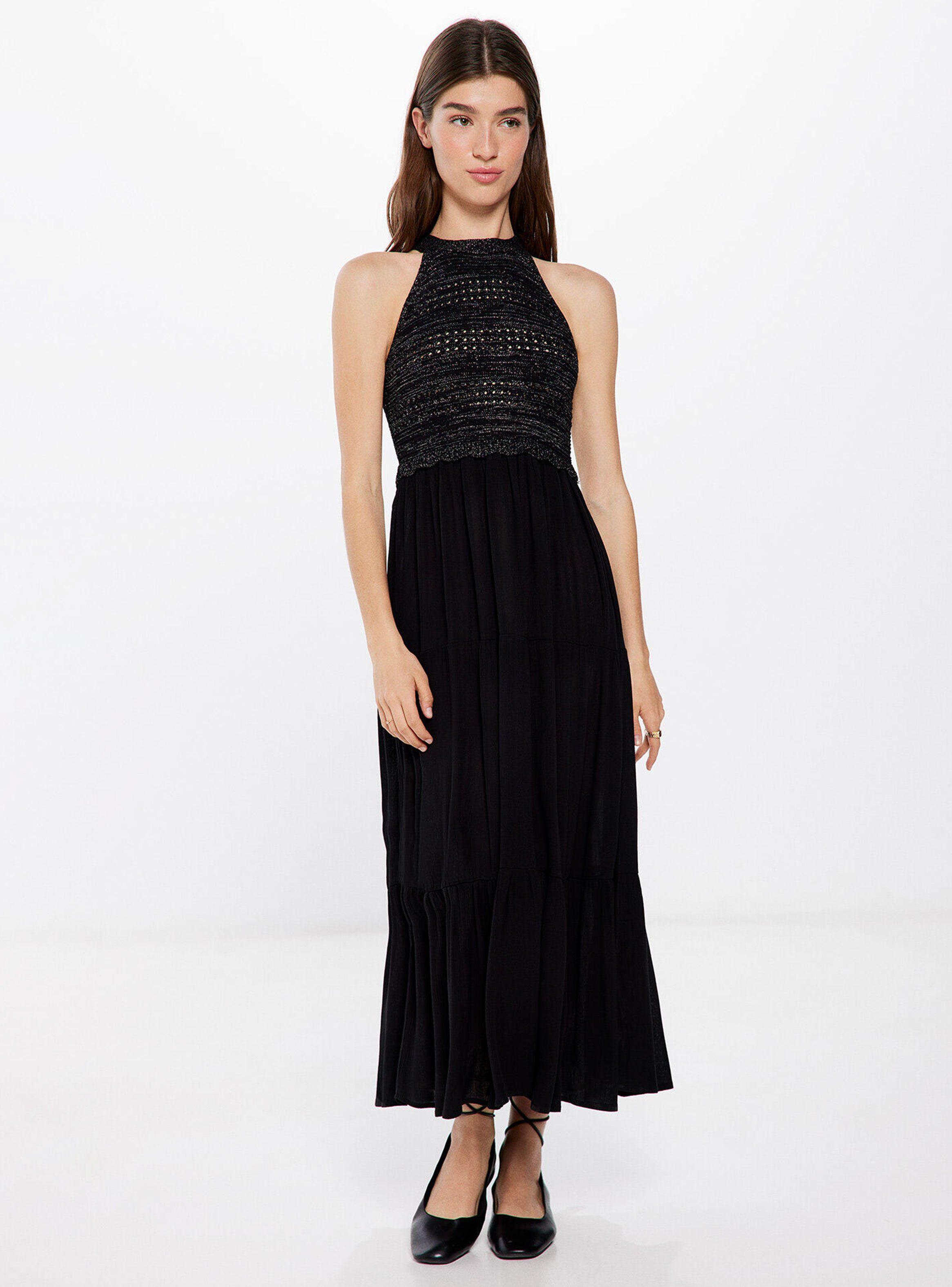 Vestido Midi Combinado-0