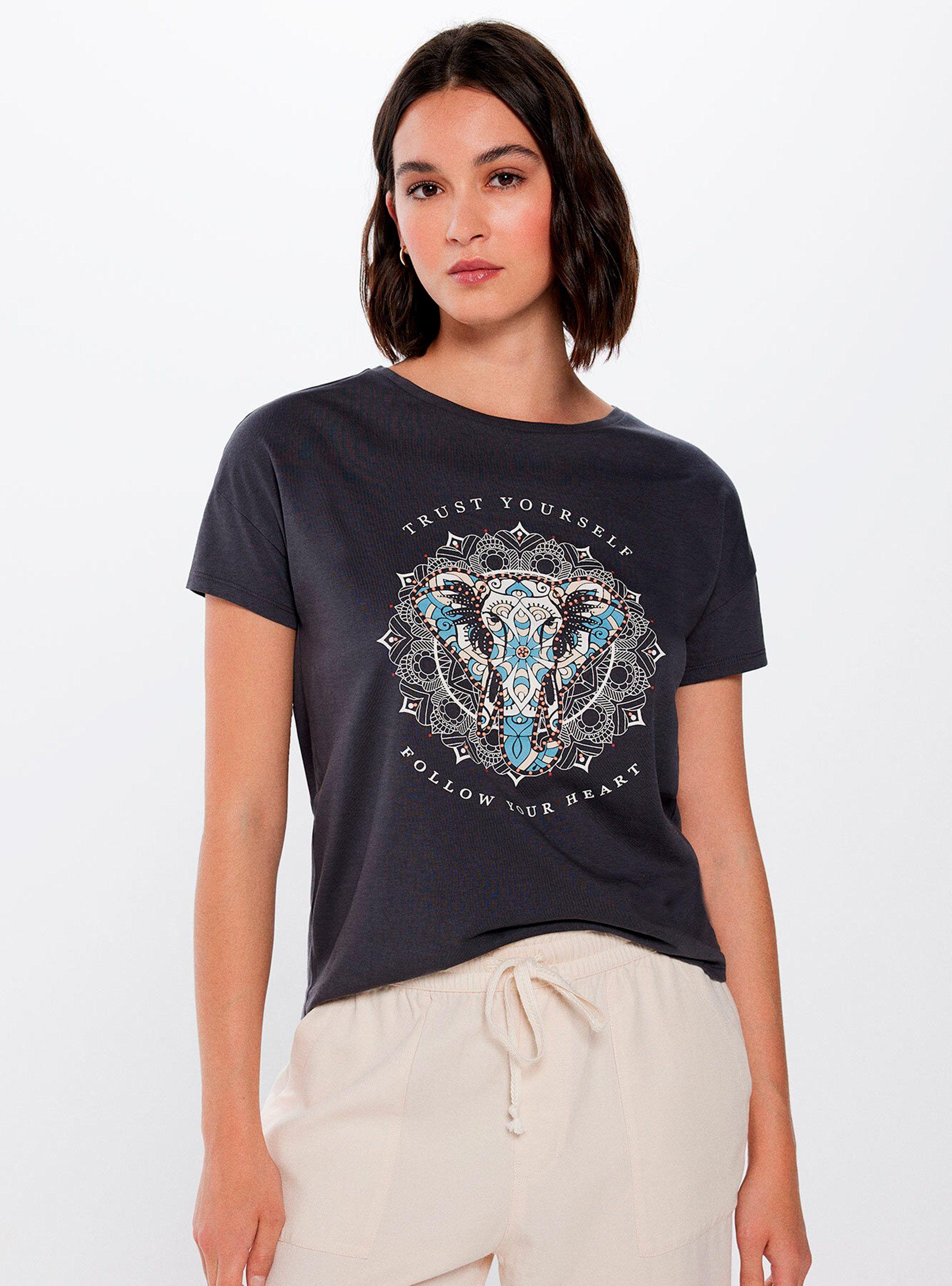 Polera Gráfica Étnica Trust-0