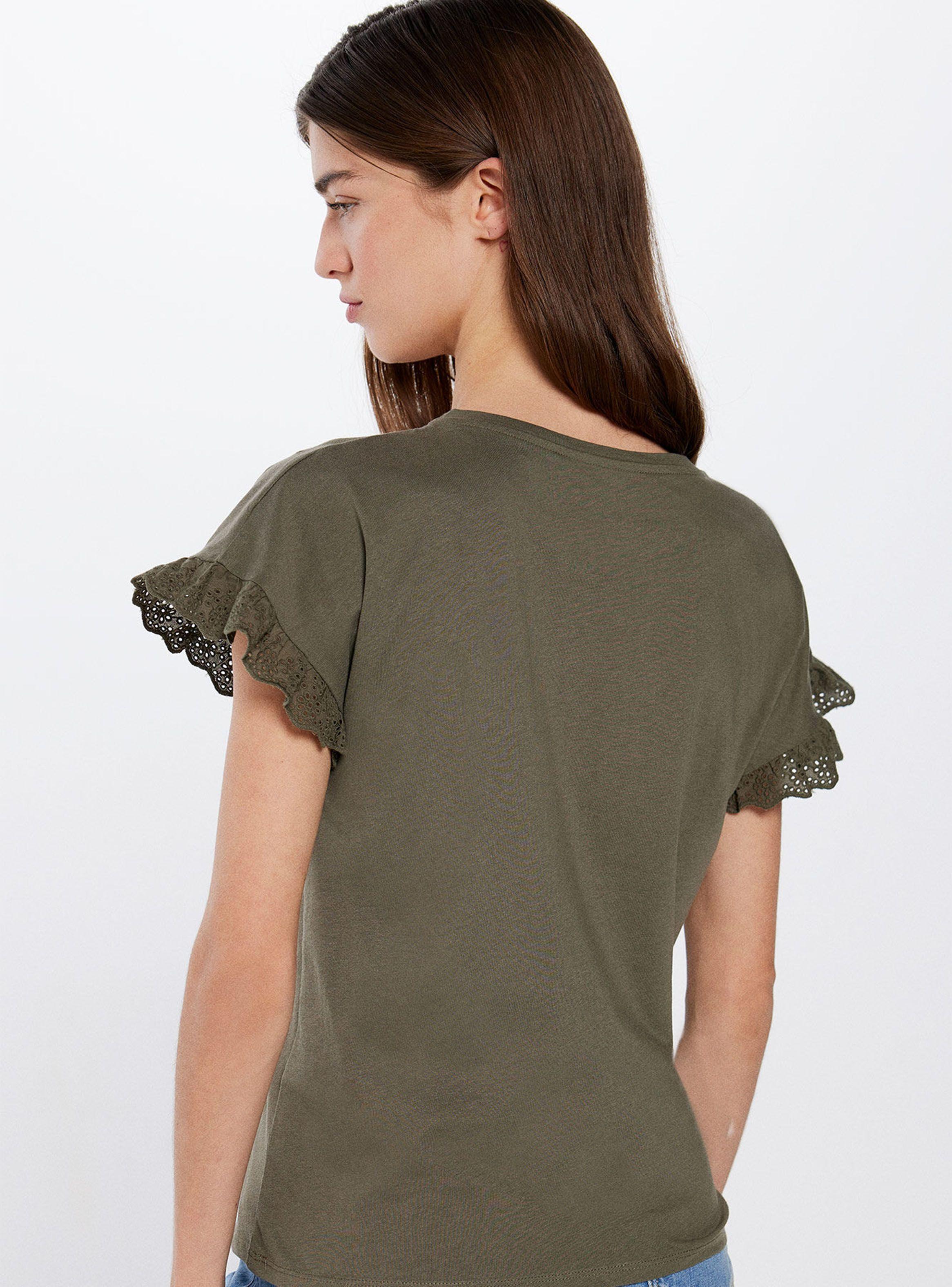 Polera Bordado Flor Tropical-1