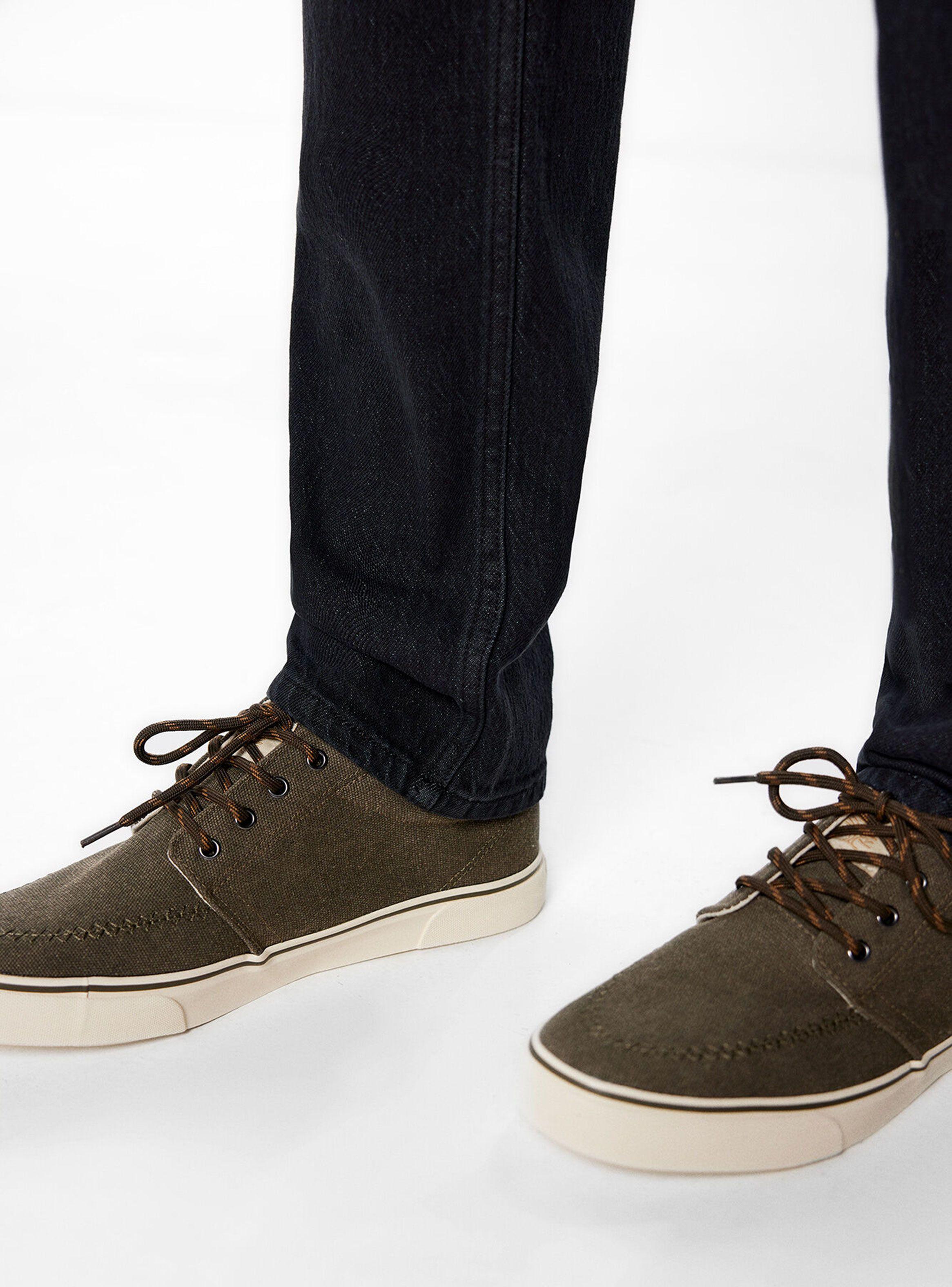 Jeans Regular Negro Lavado-2