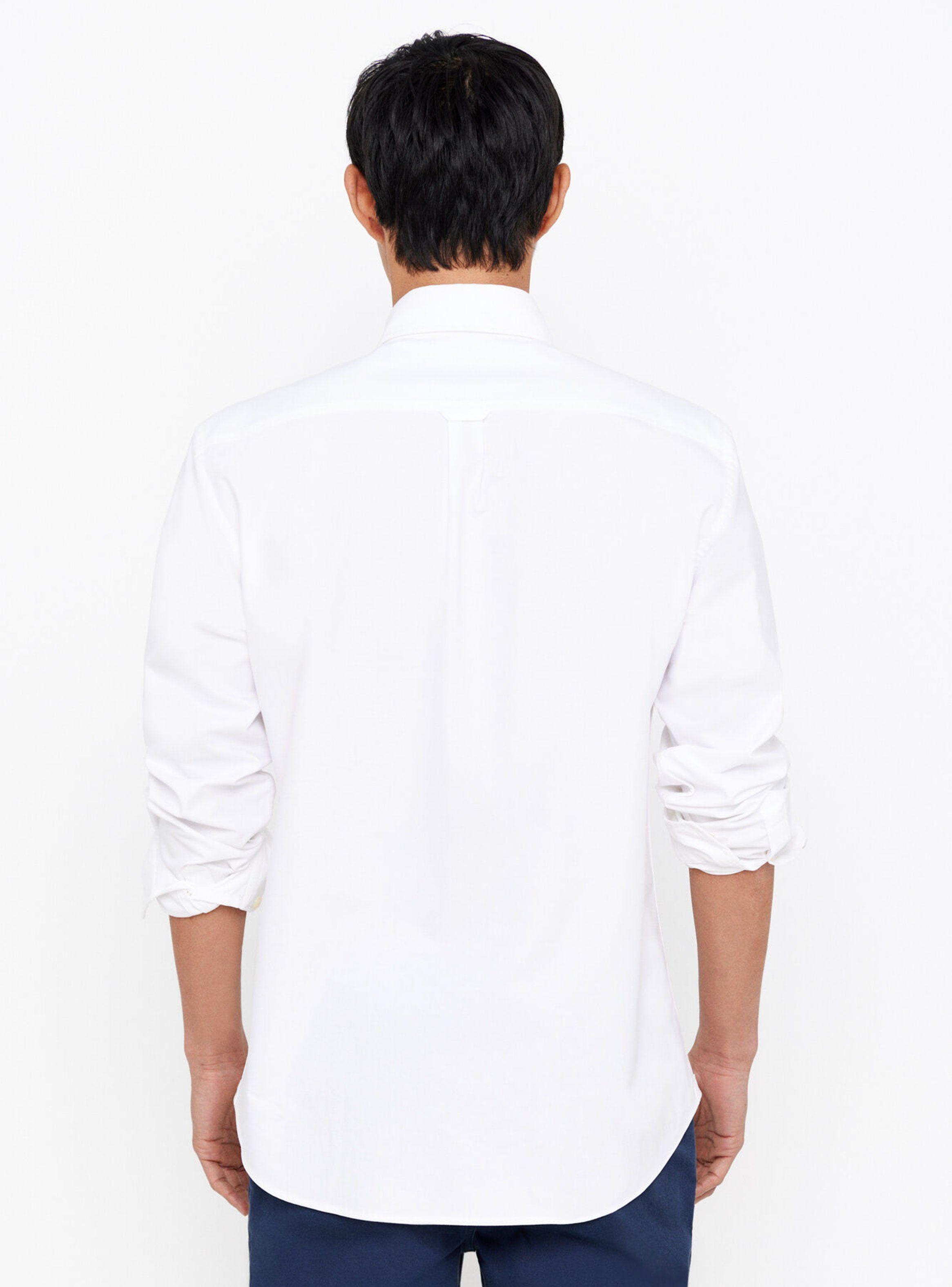 Camisa Oxford Estilo Liso-1