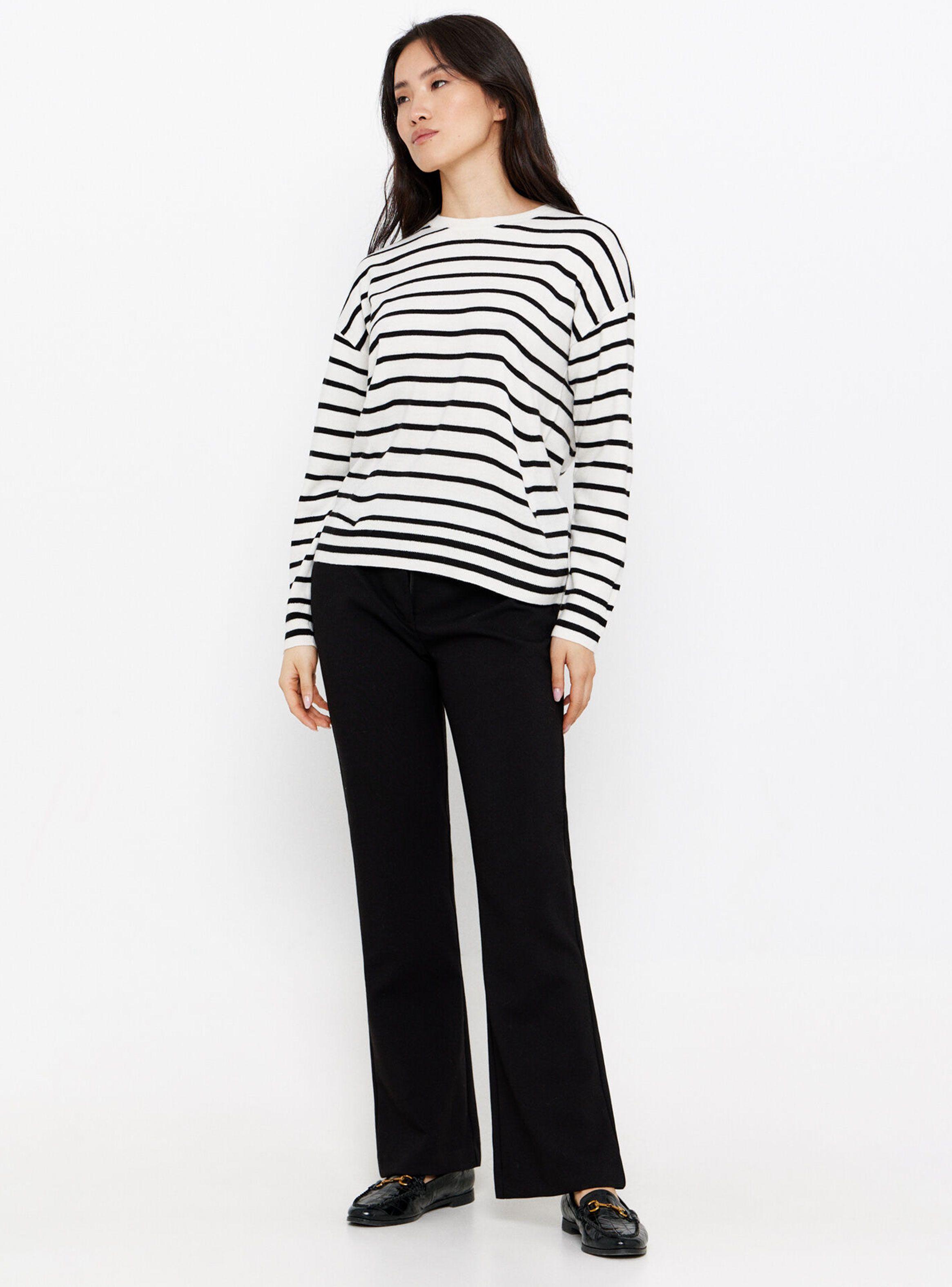 Sweater Rayas Bicolor Punto-3