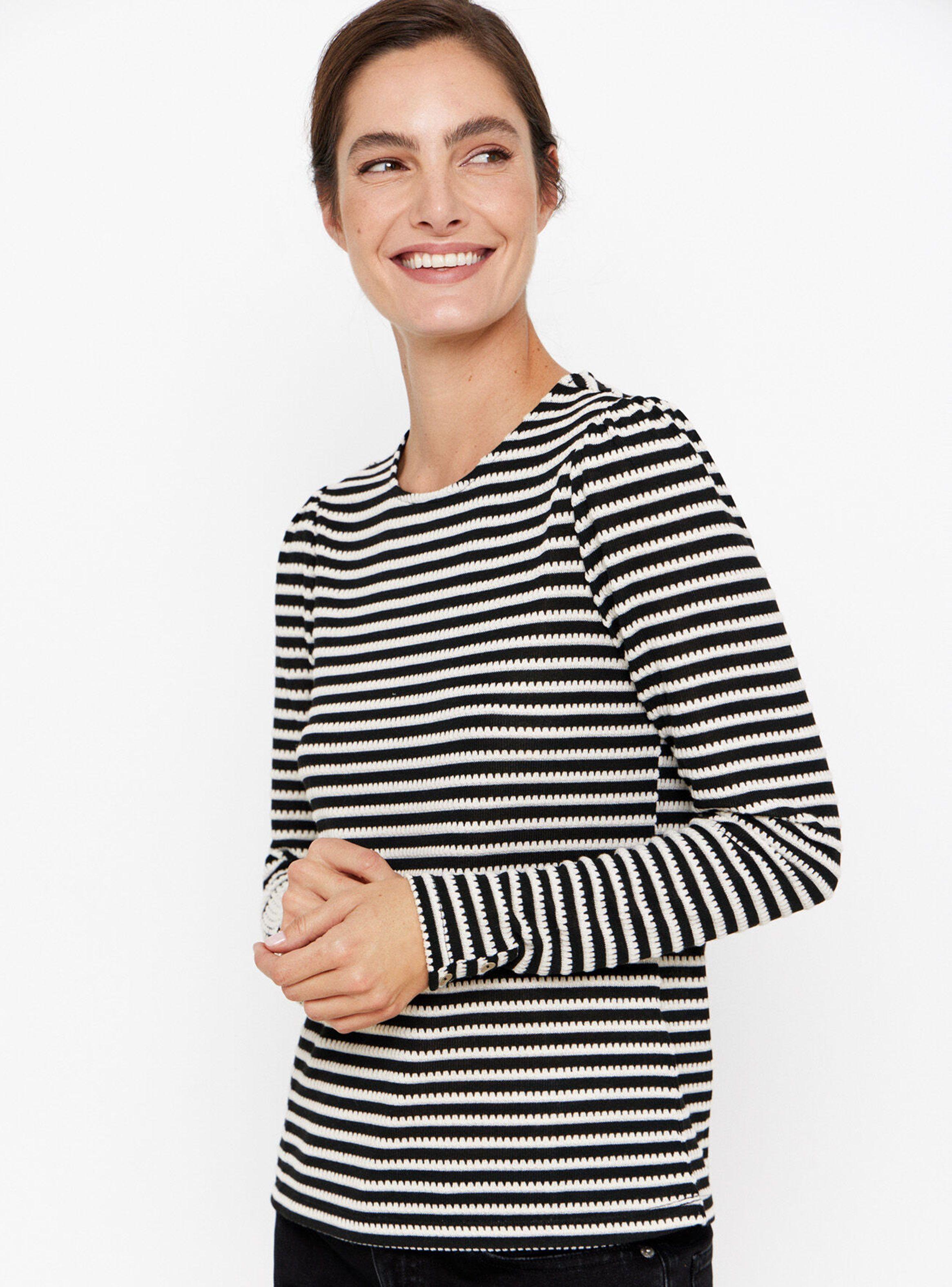 Polera Rayas Confortable-0