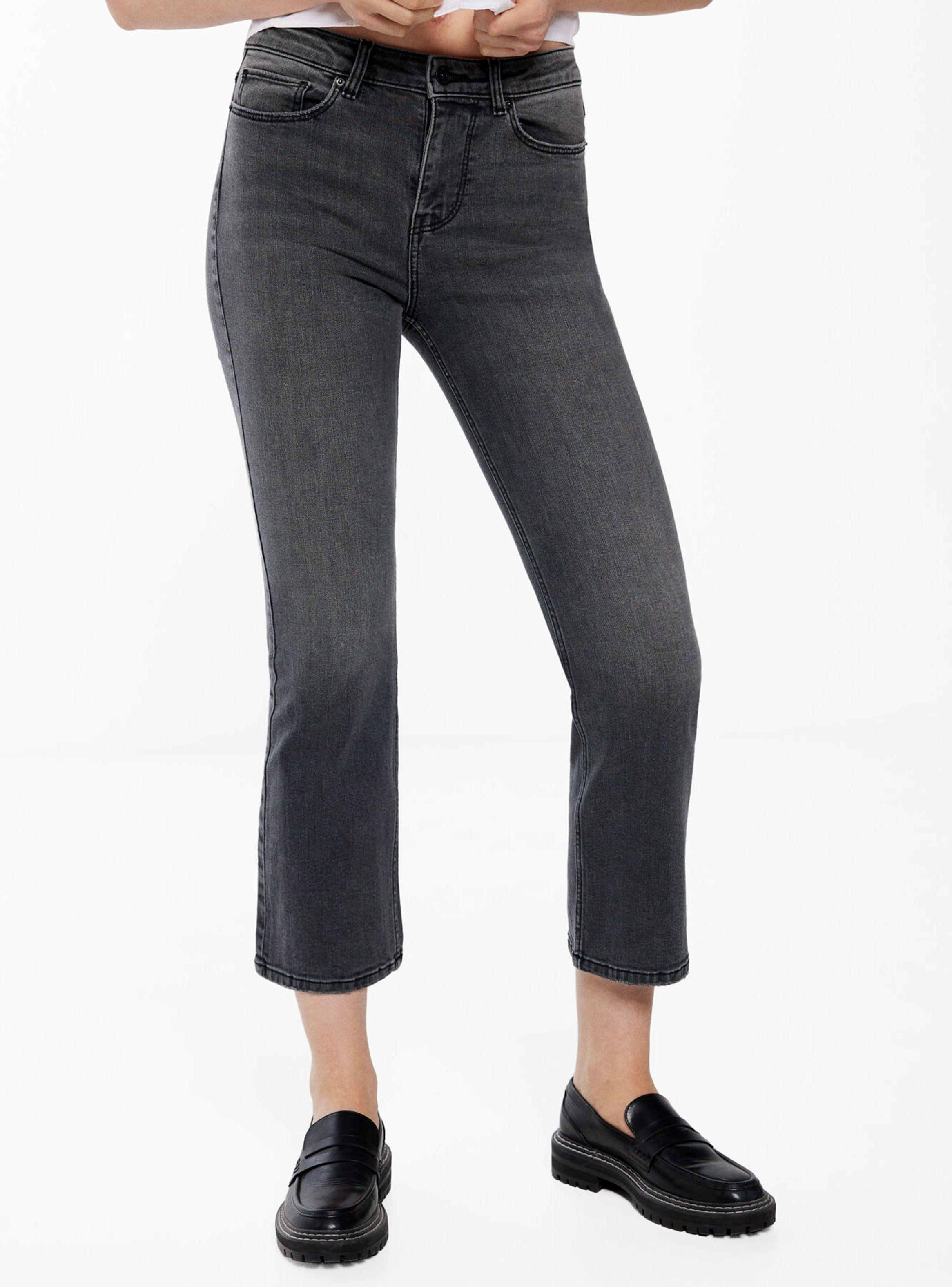 Jeans Kick Flare Bolsillos Delanteros y Traseros-0