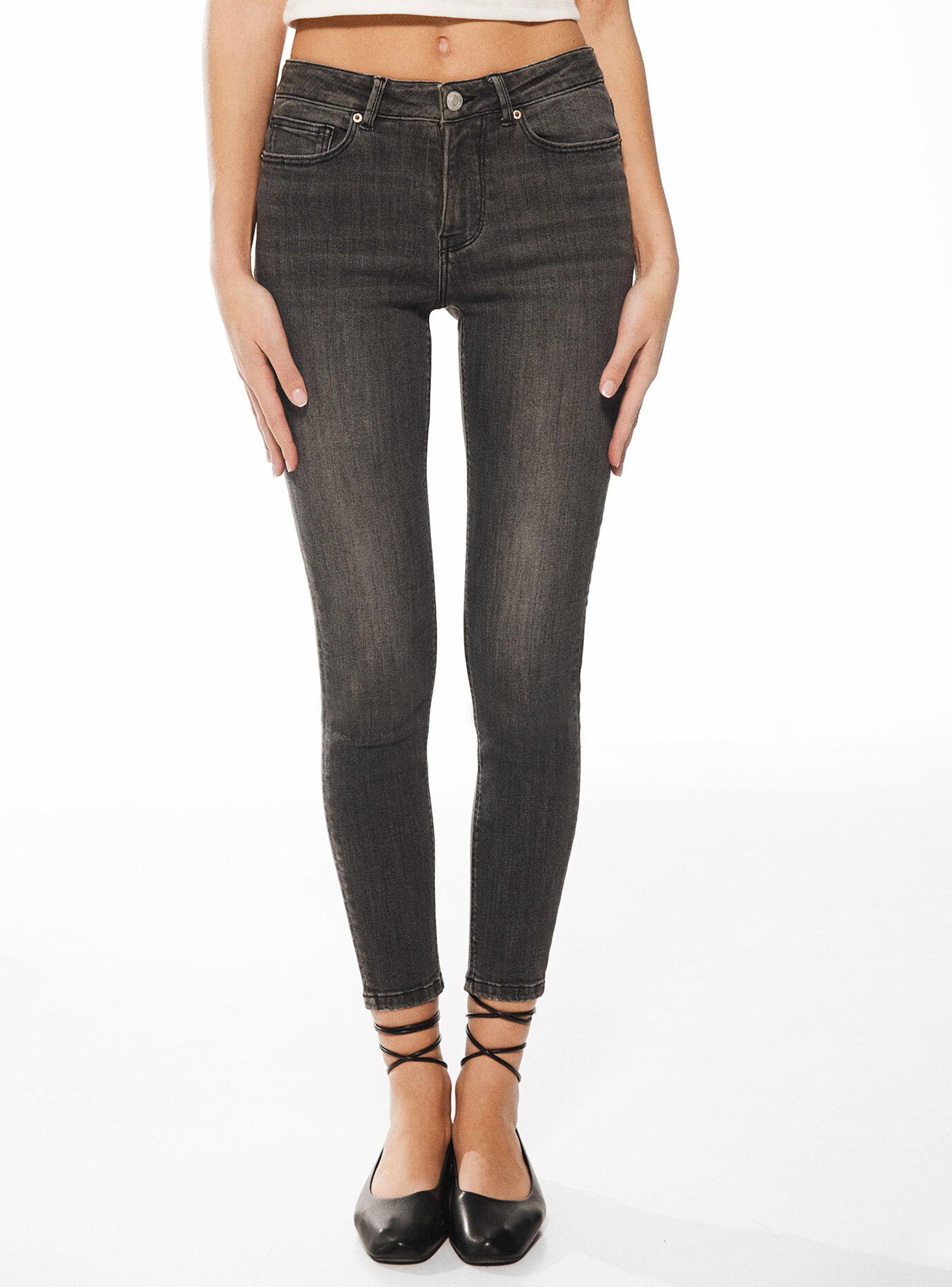 Jeans Slim Cropped Pierna Ajustada-0