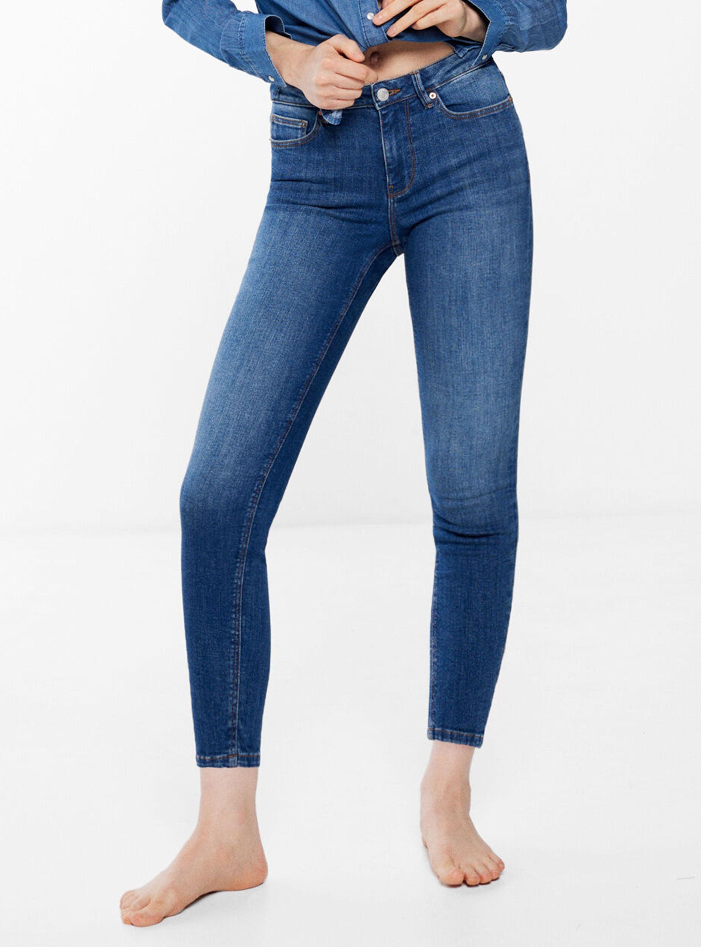 Jeans Slim Cropped Pierna Ajustada-0