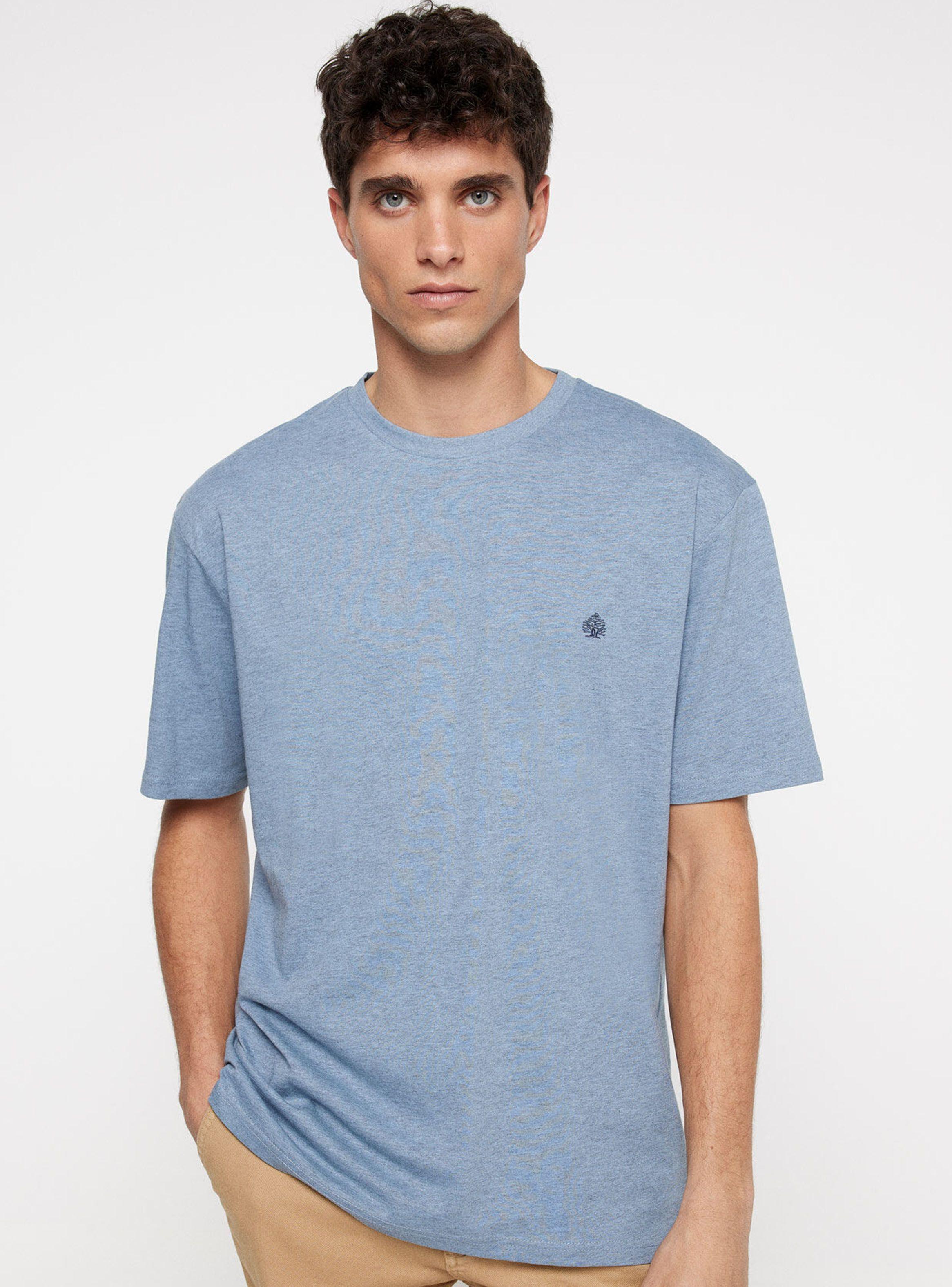 Polera Efecto Melange-0