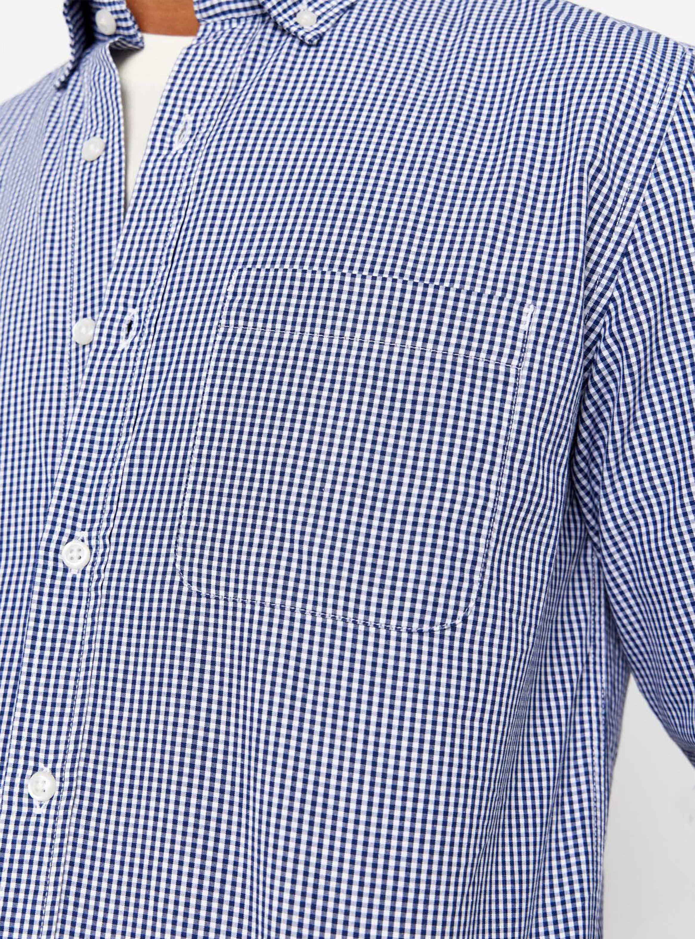 Camisa Print Cuadros Fácil Plancha-3