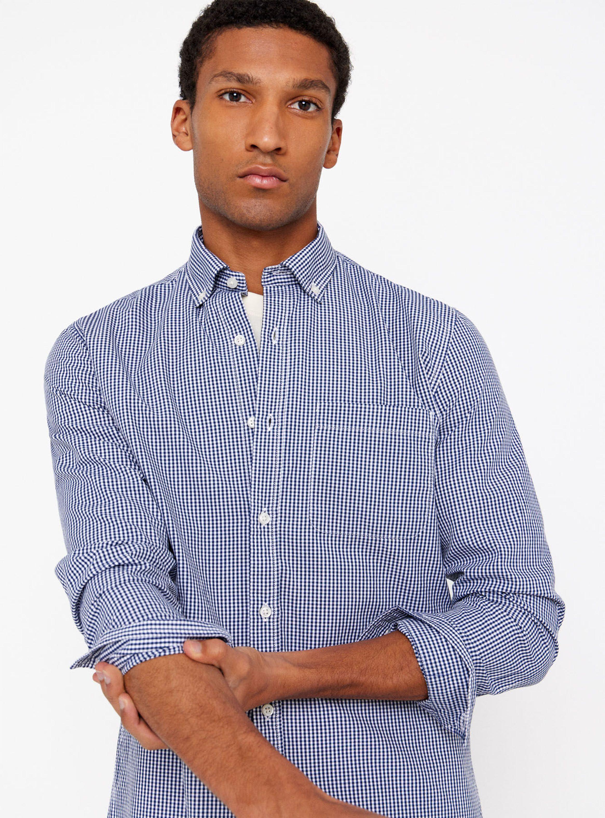 Camisa Print Cuadros Fácil Plancha-2