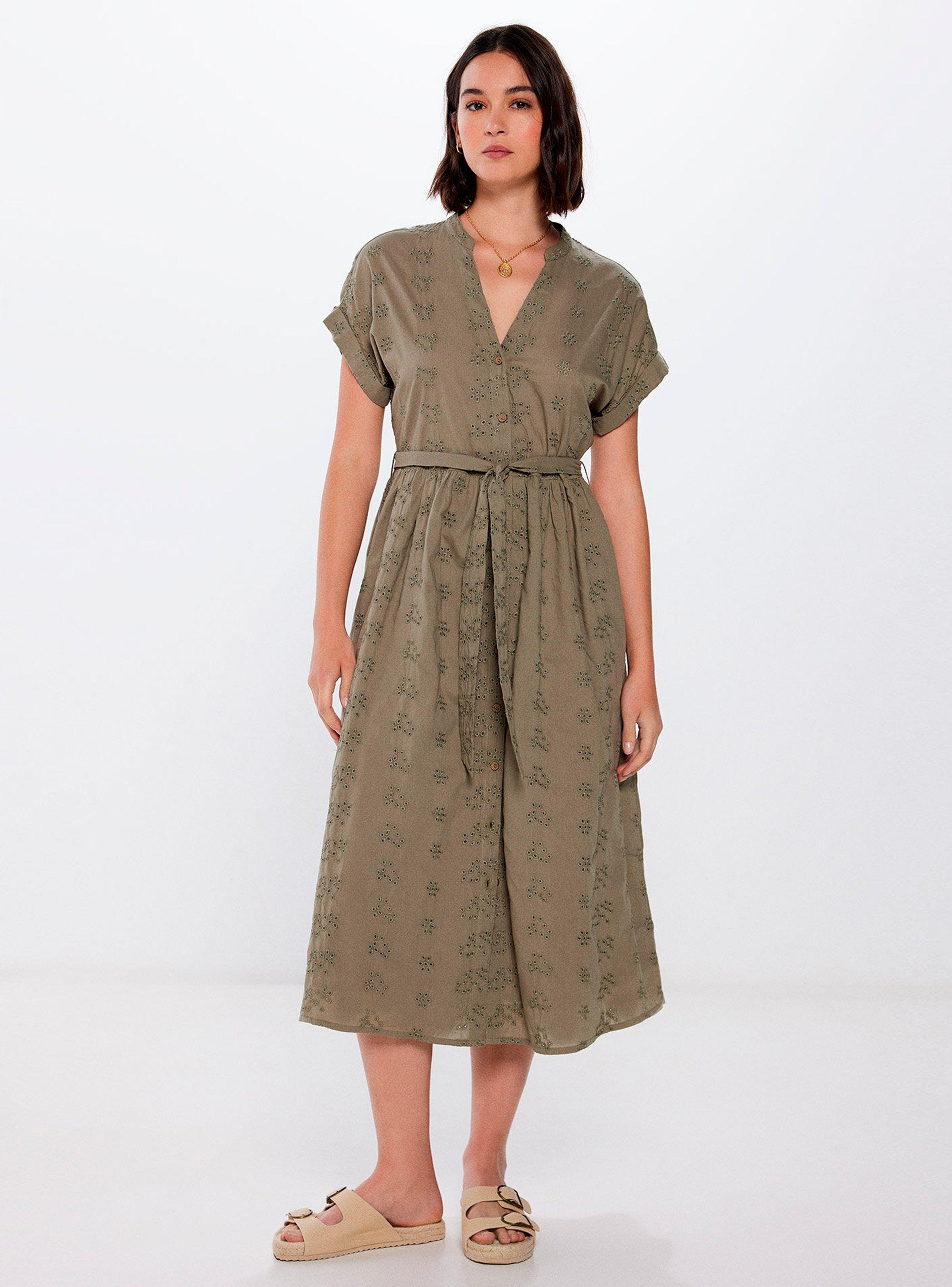 Vestido Midi Camisero Shiffly-0