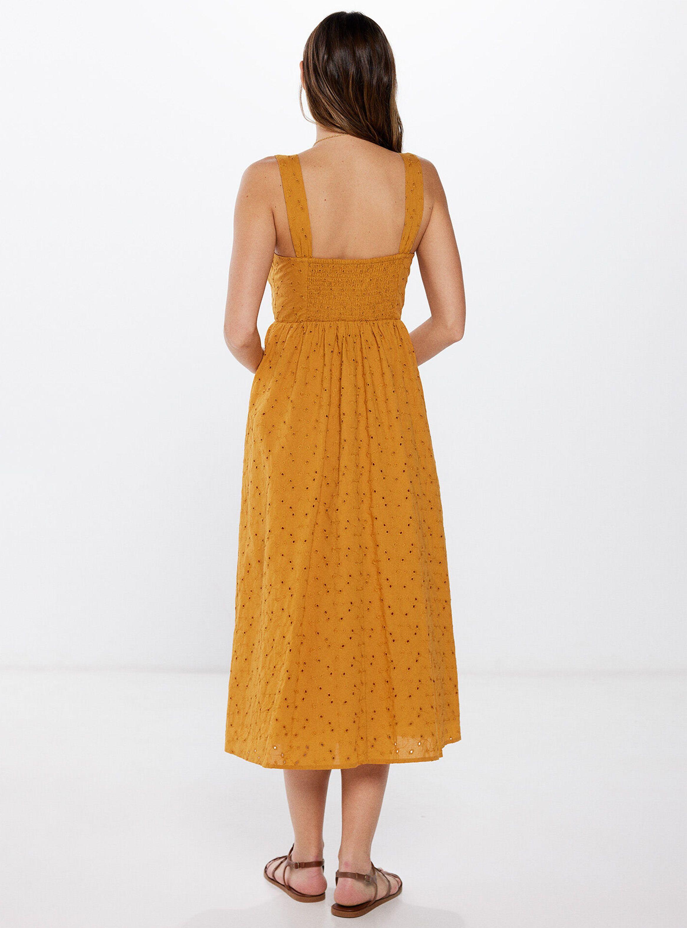 Vestido Midi Bordados Schiffly-1