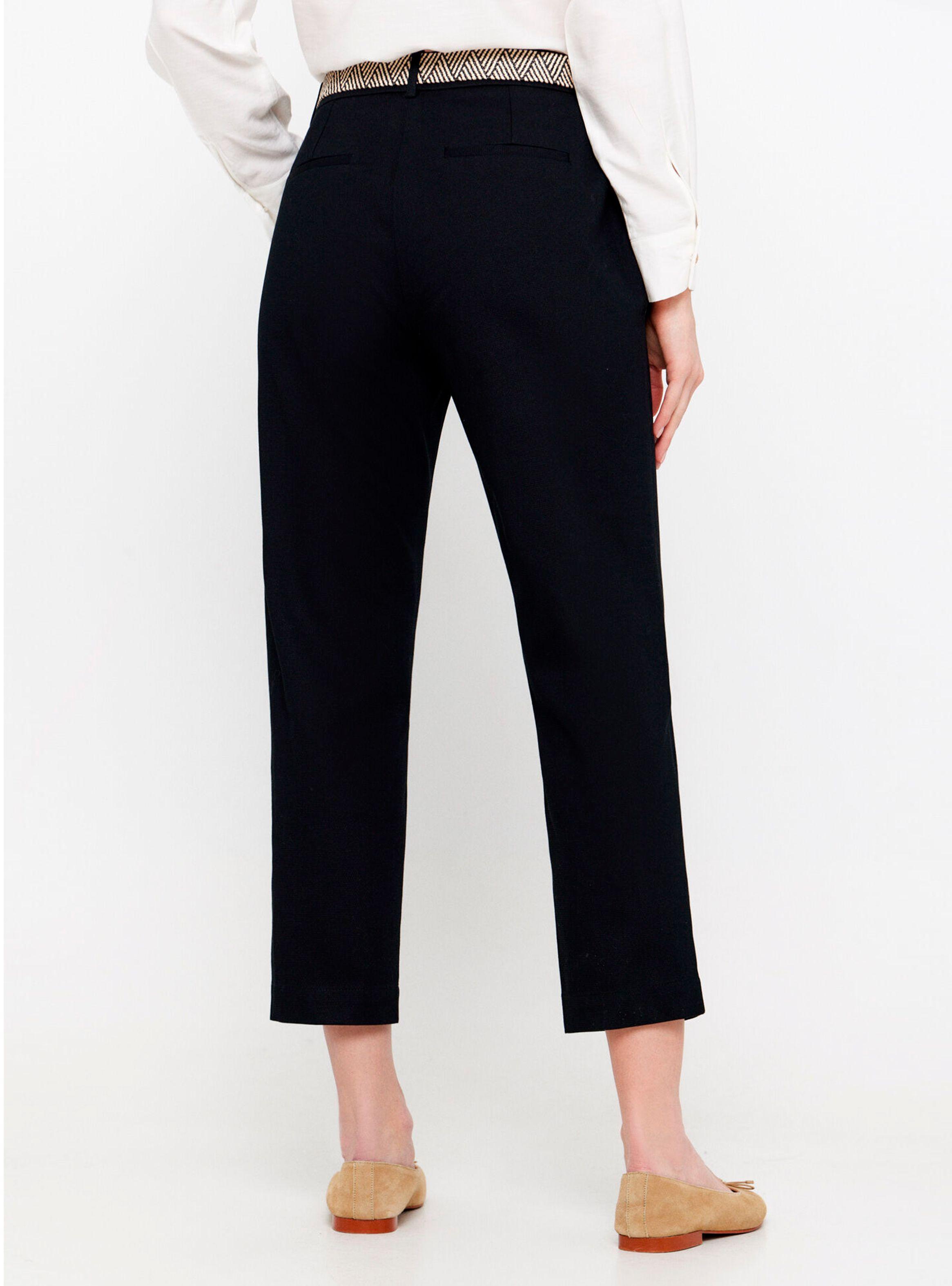 Pantalón Piqué Cinturón-1