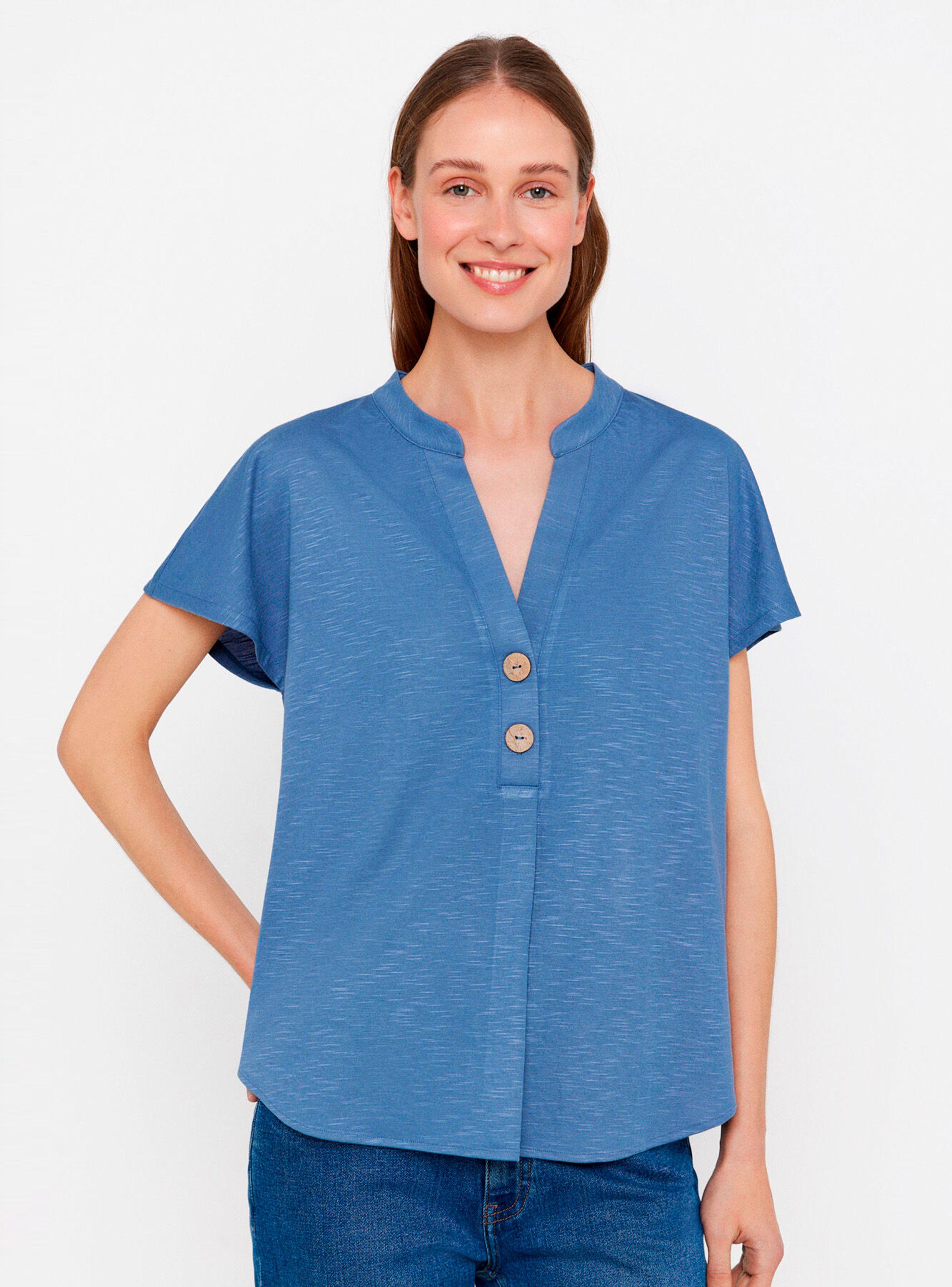 Blusa Manga Caída-0
