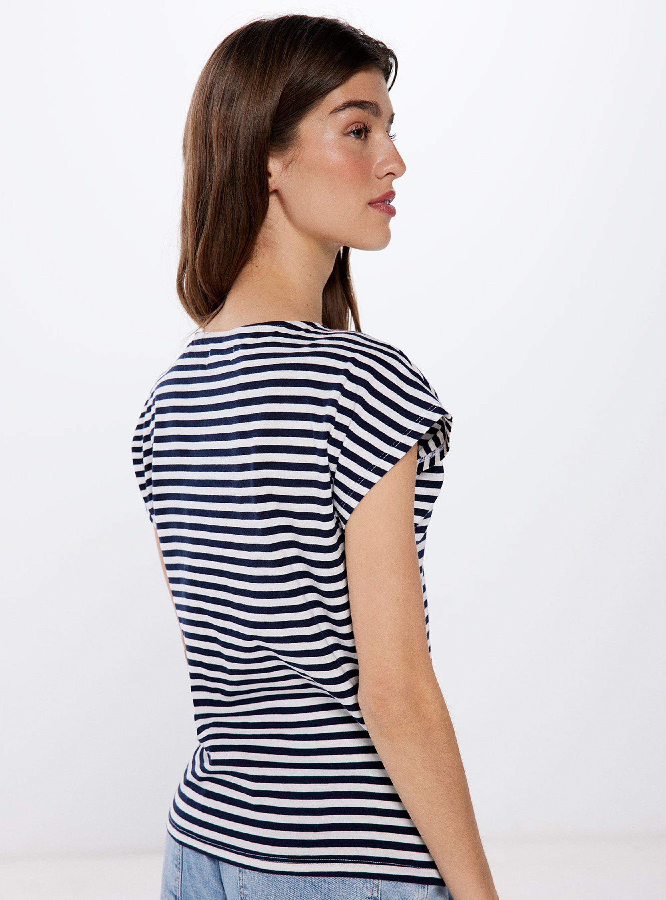 Polera Bolsillo Trenza Estampado-1