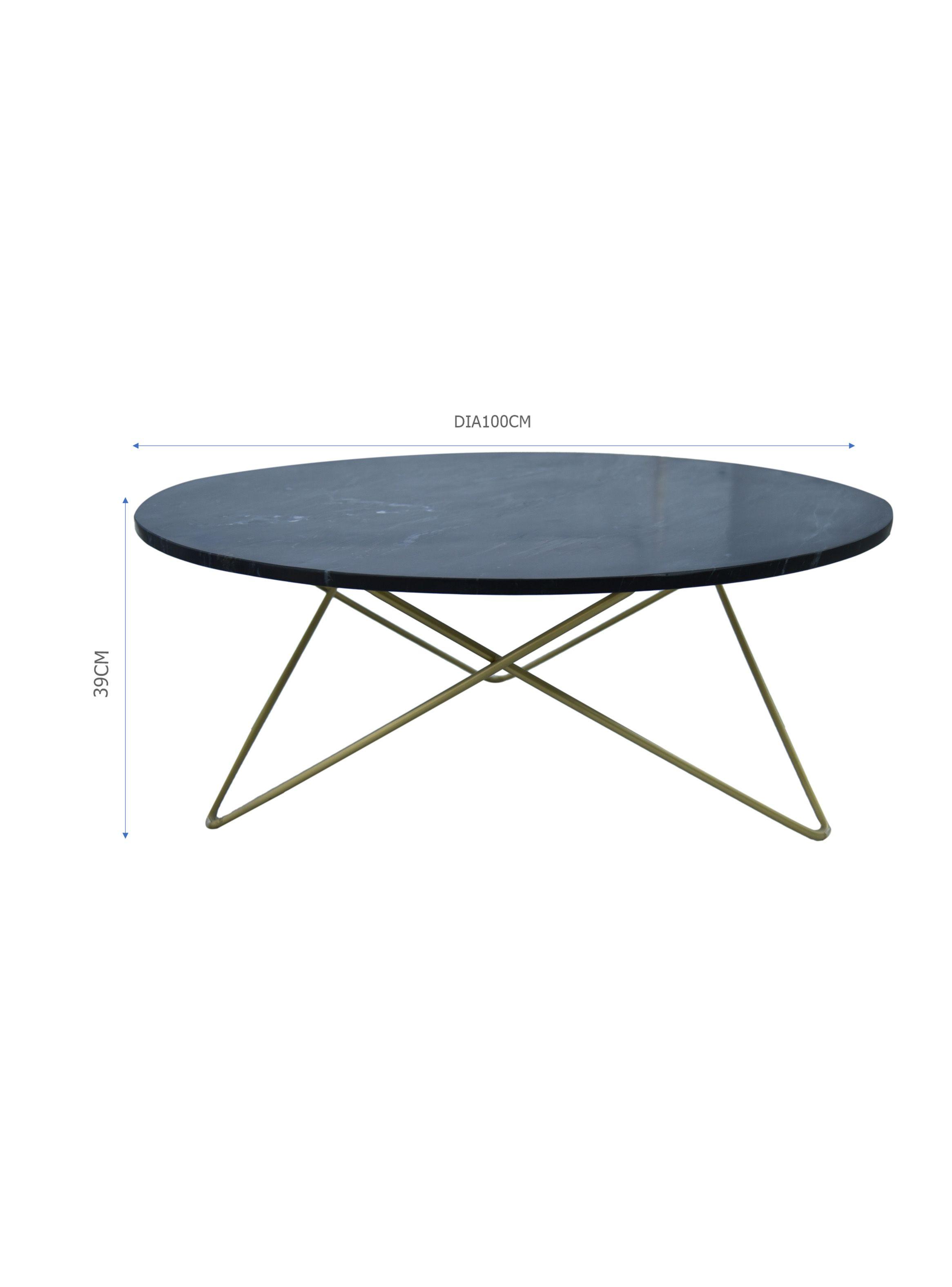 Mesa de Centro 100 cm Garbo Mármol-2