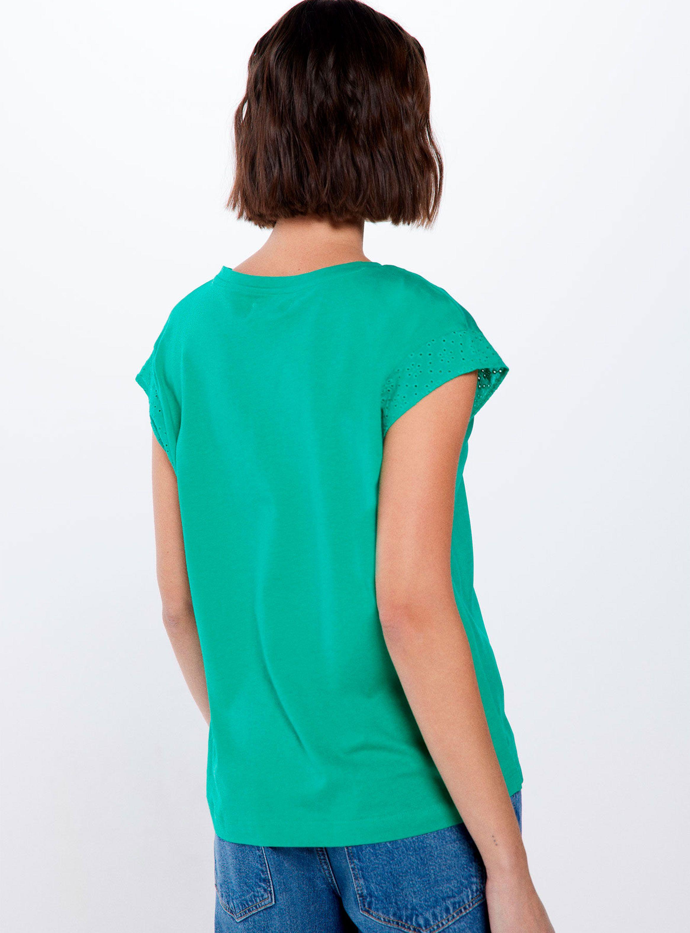 Polera Bordado Suizo Mangas-1