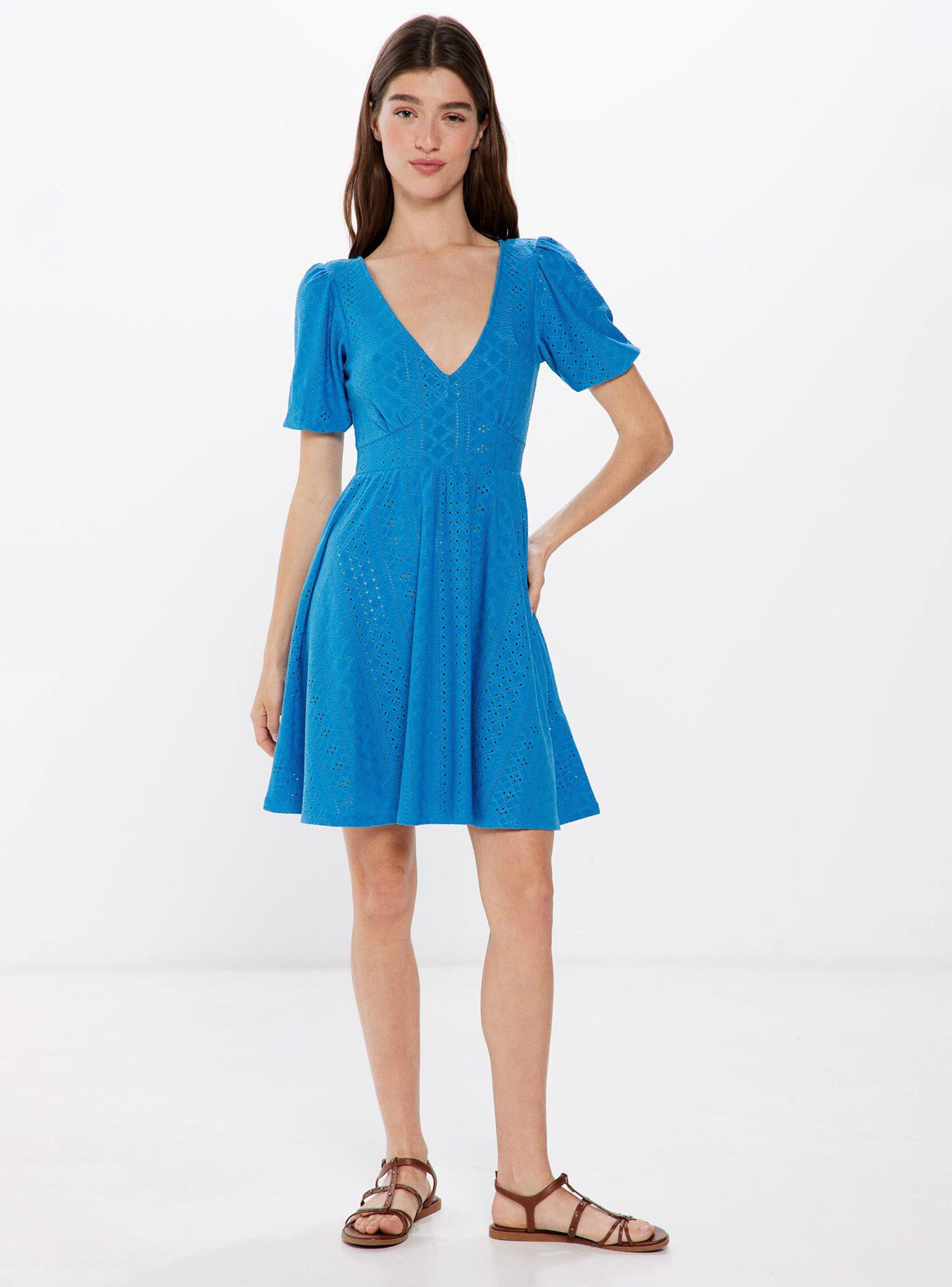 Vestido Bordado Suizo Circular-3