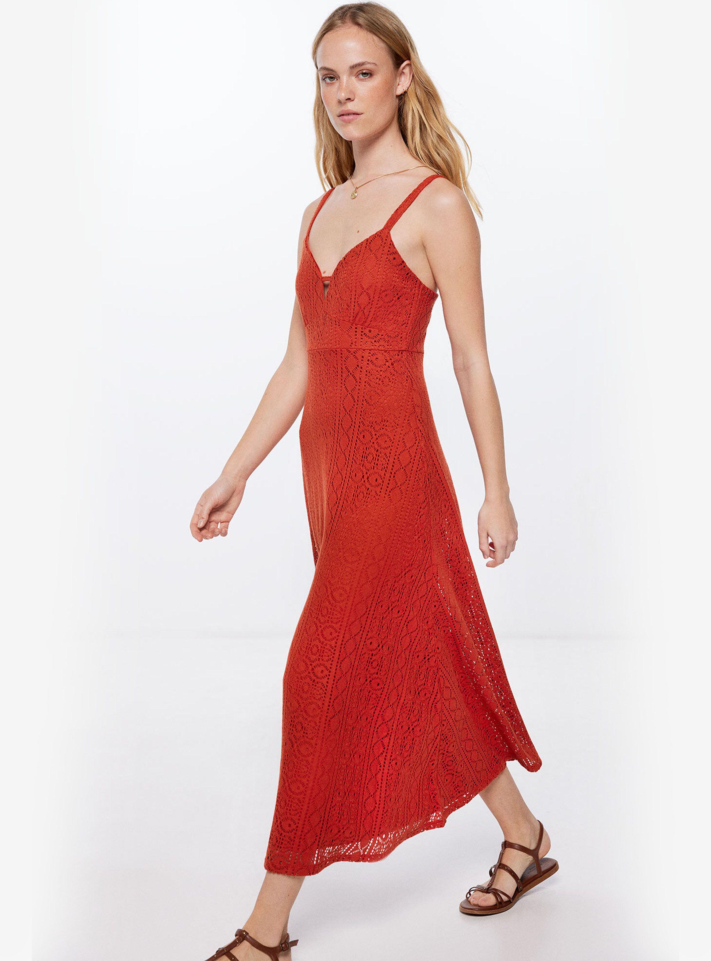 Vestido Midi Crochet Tirantes-2