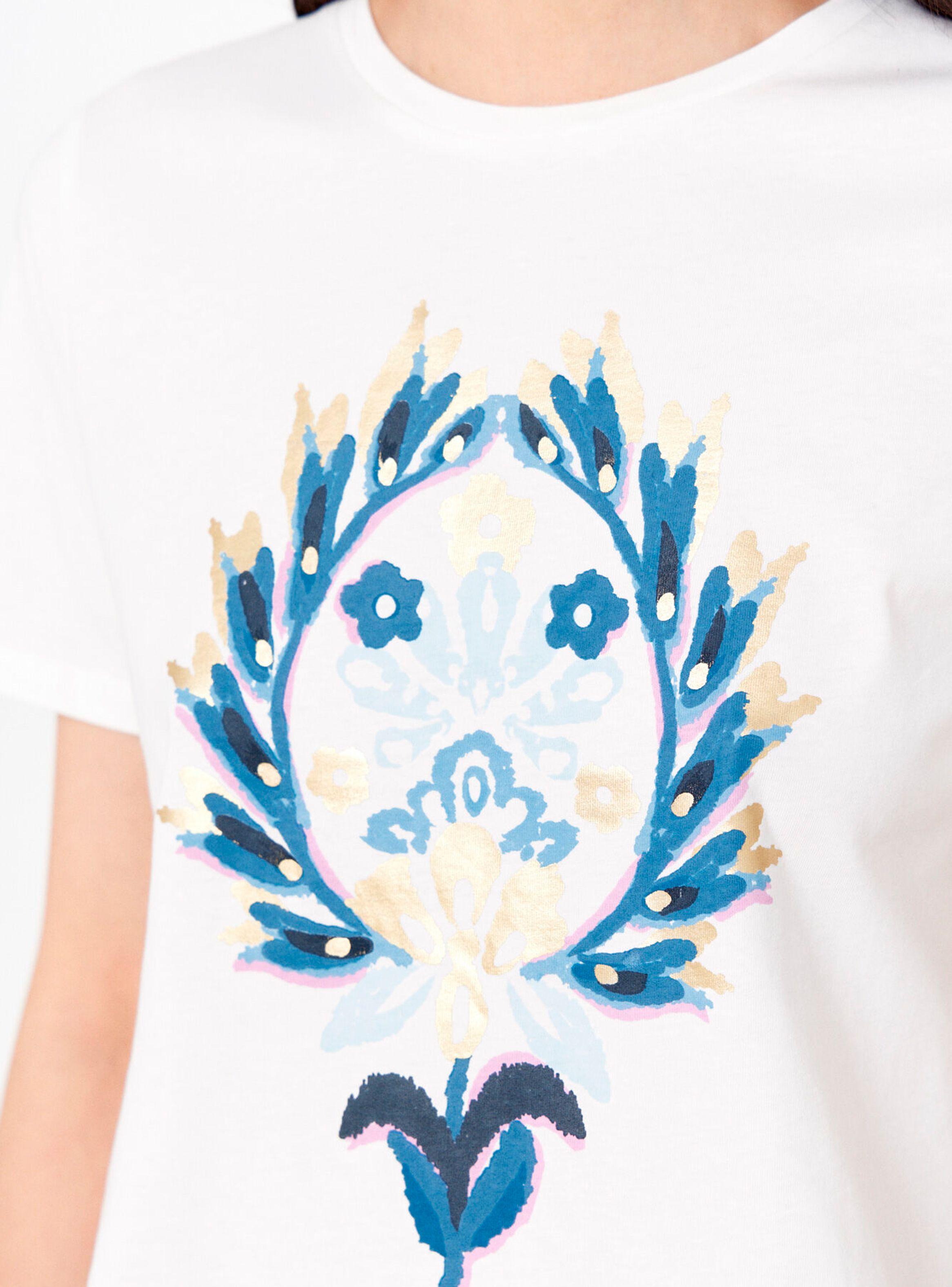 Polera Estampado Floral-2