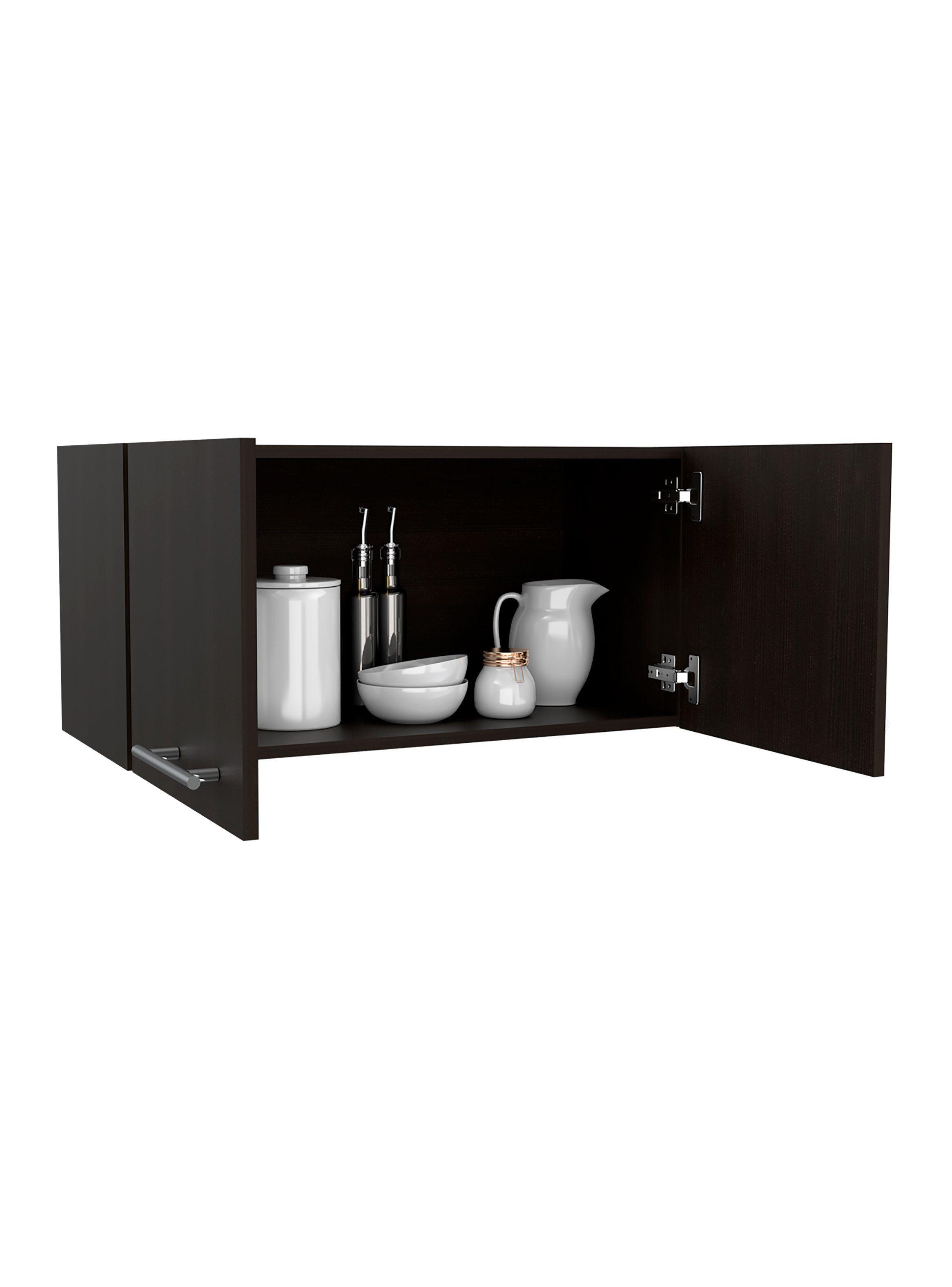 Mueble Sobre Campana 2 Puertas Manchester Wengue-3