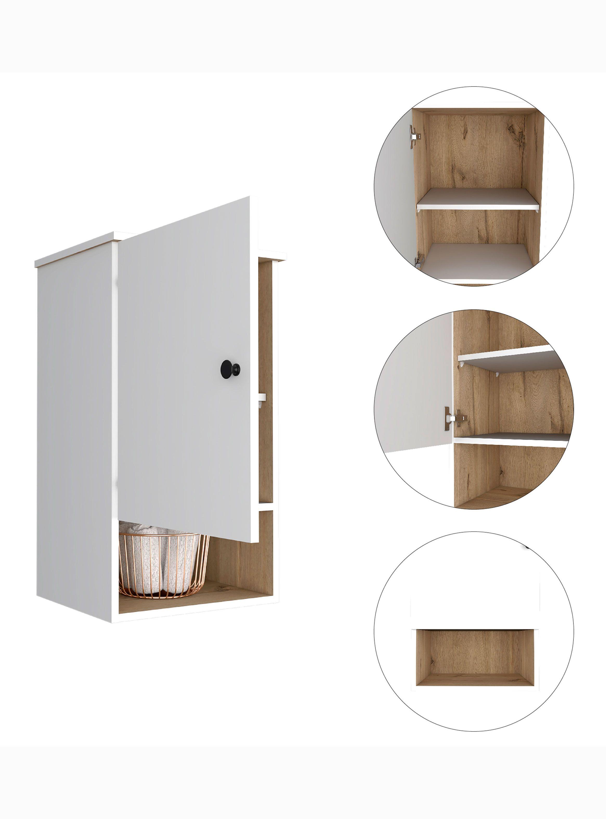 Mueble Botiquín Bath Bi-Color Blanco-Duna-4