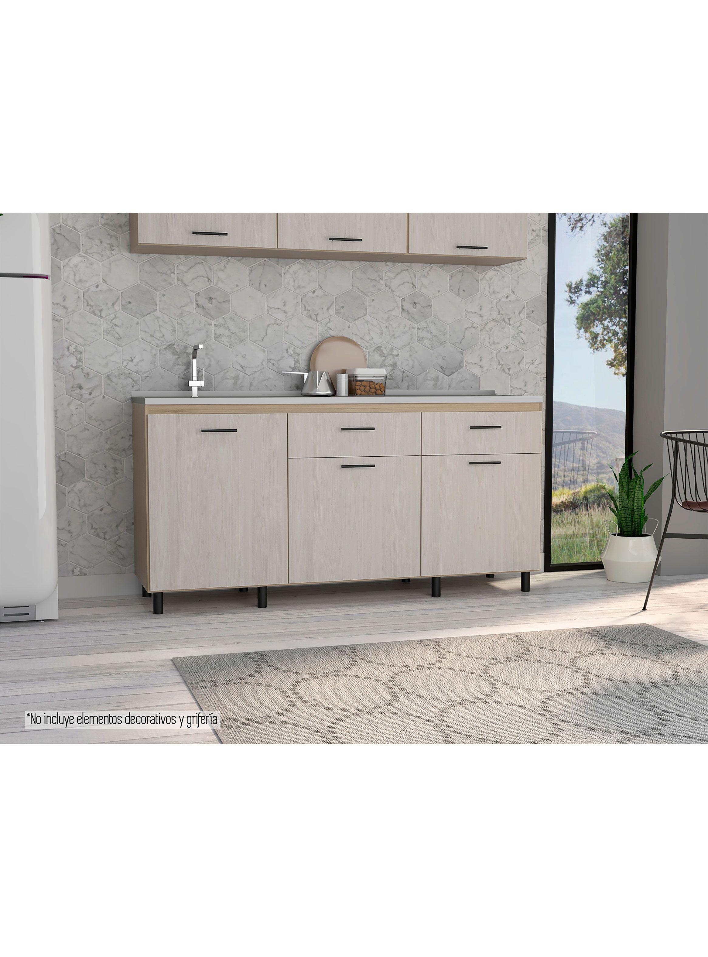 Módulo Inferior 180 Kitchen Gante con Lavaplatos-4