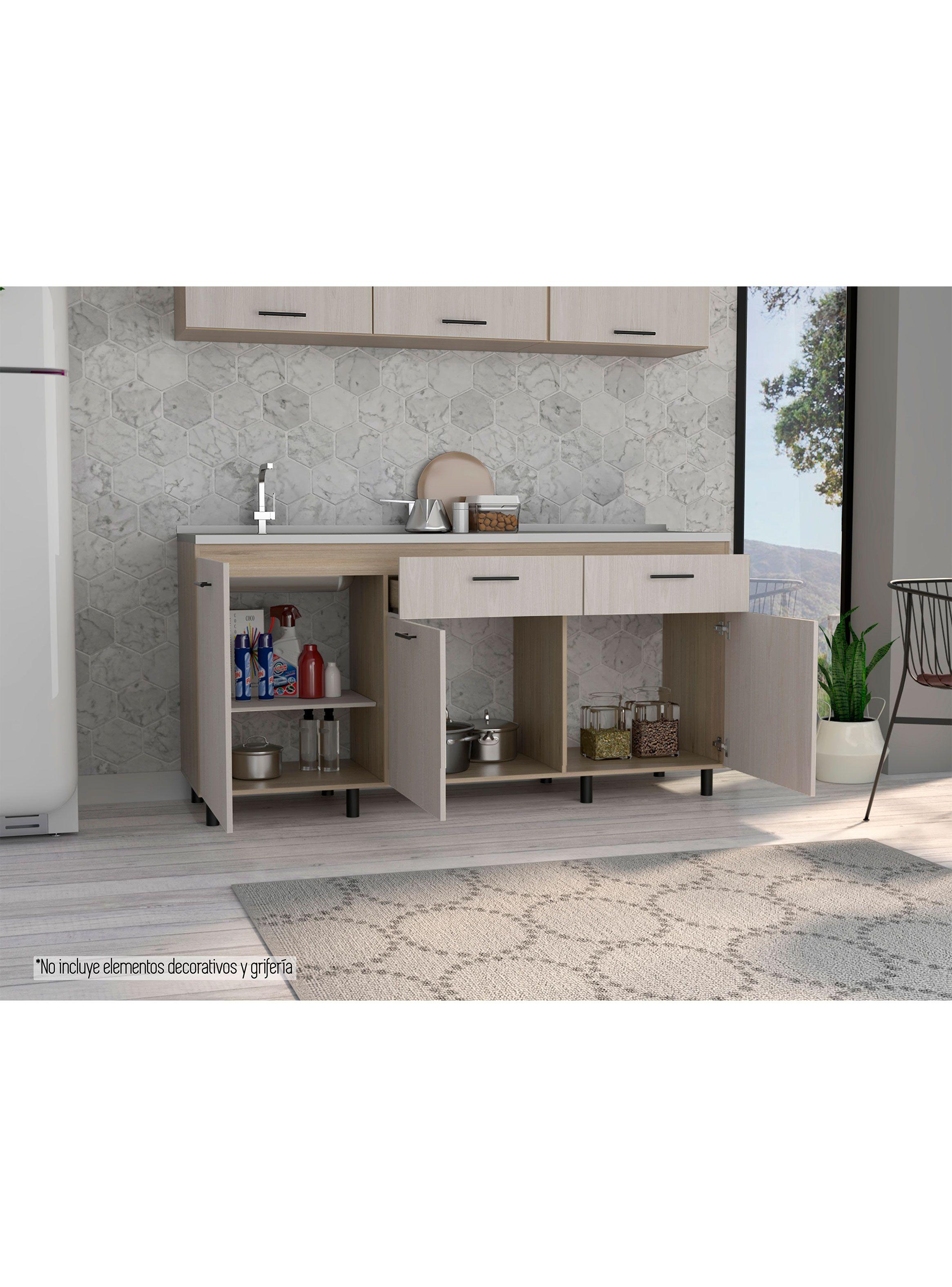 Módulo Inferior 180 Kitchen Gante con Lavaplatos-5